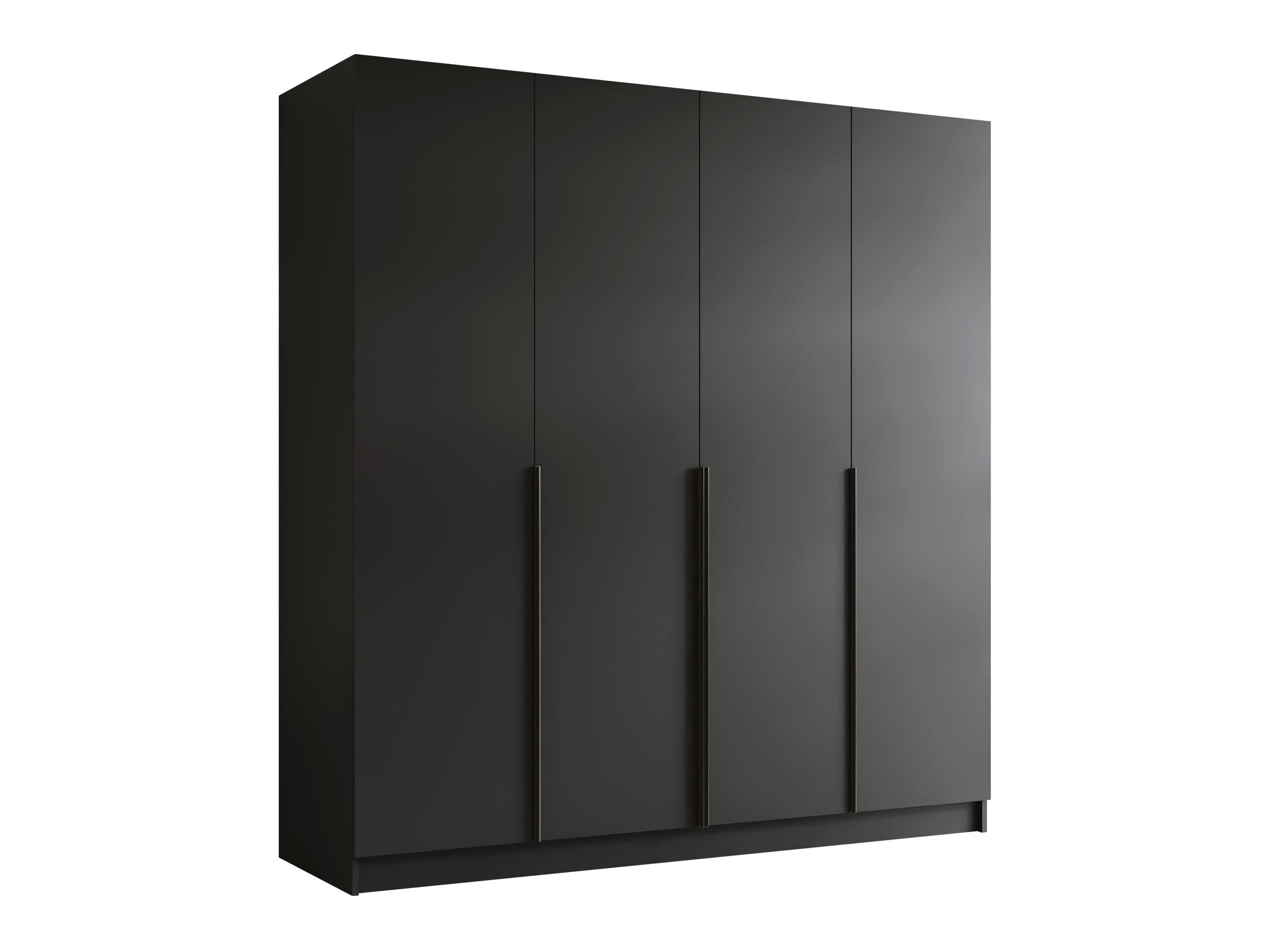 Kleiderschrank Closico Navor I (Schwarz)