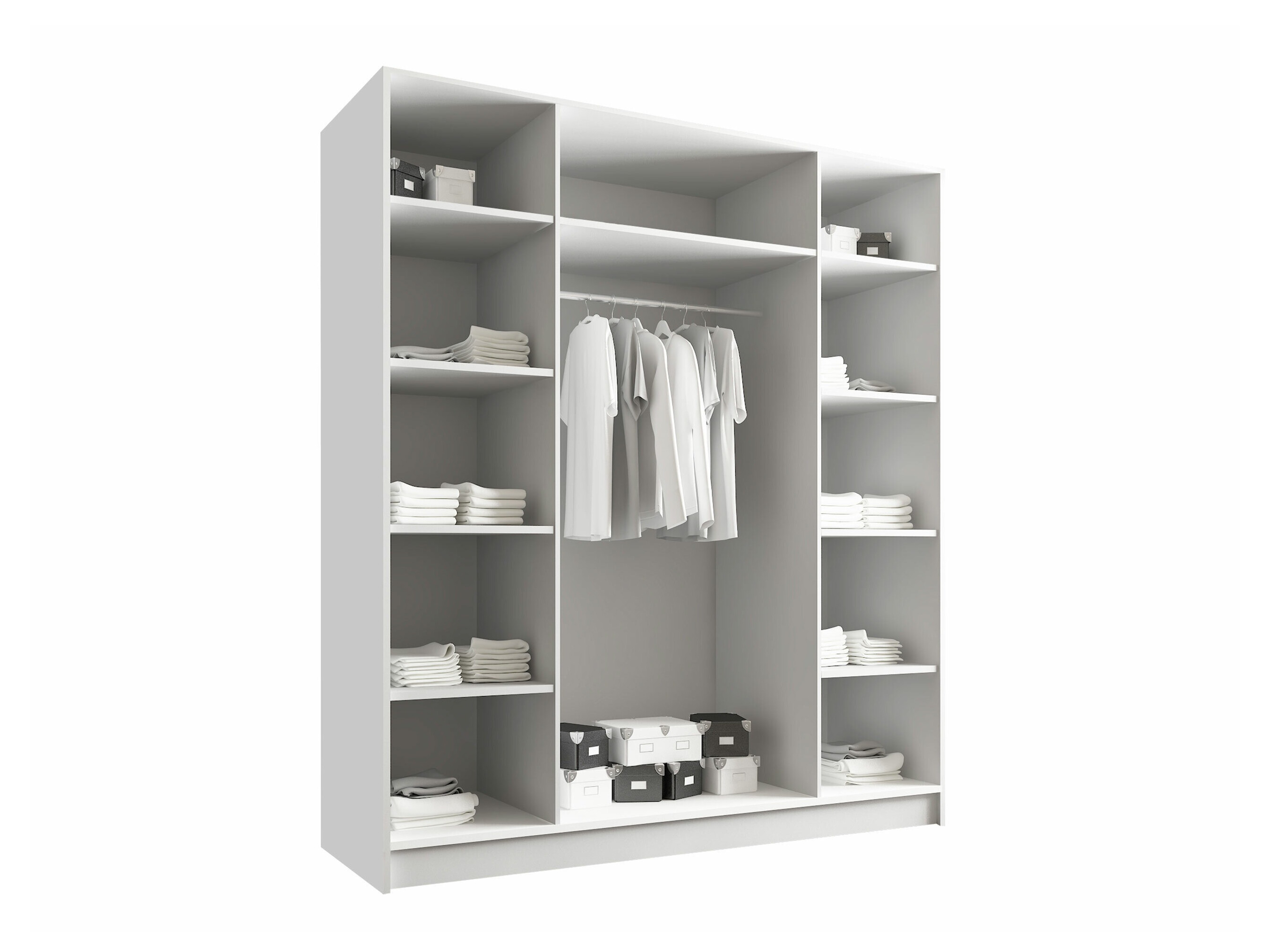 Kleiderschrank Closico Navor III (Kaschmir)