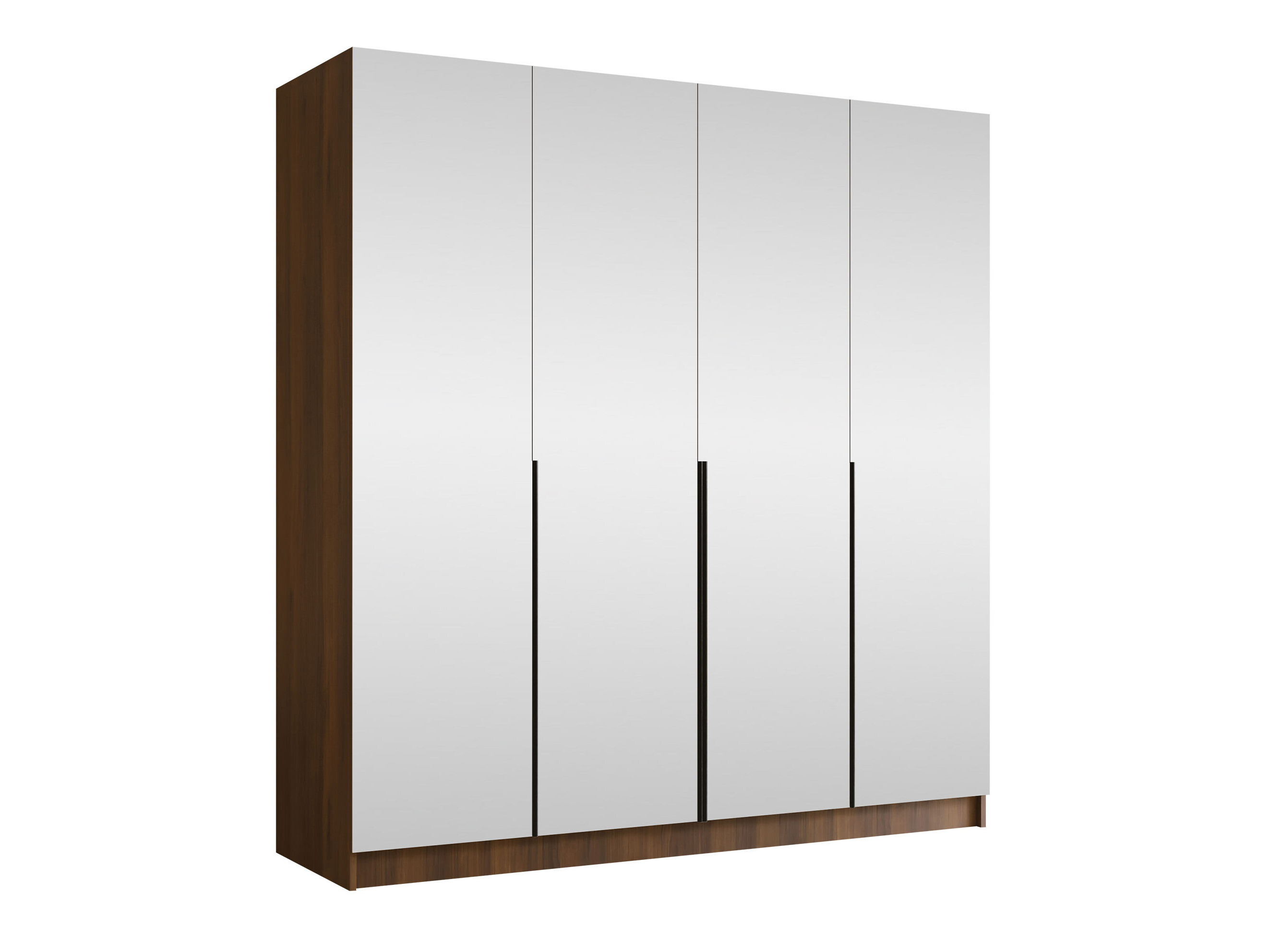 Kleiderschrank Closico Navor III (Walnussholzoptik)