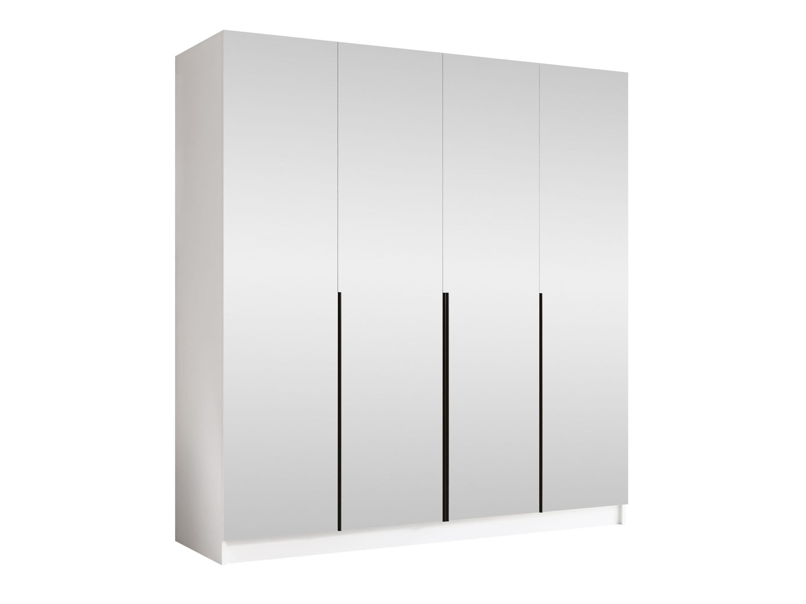 Kleiderschrank Closico Navor III (Weiß)