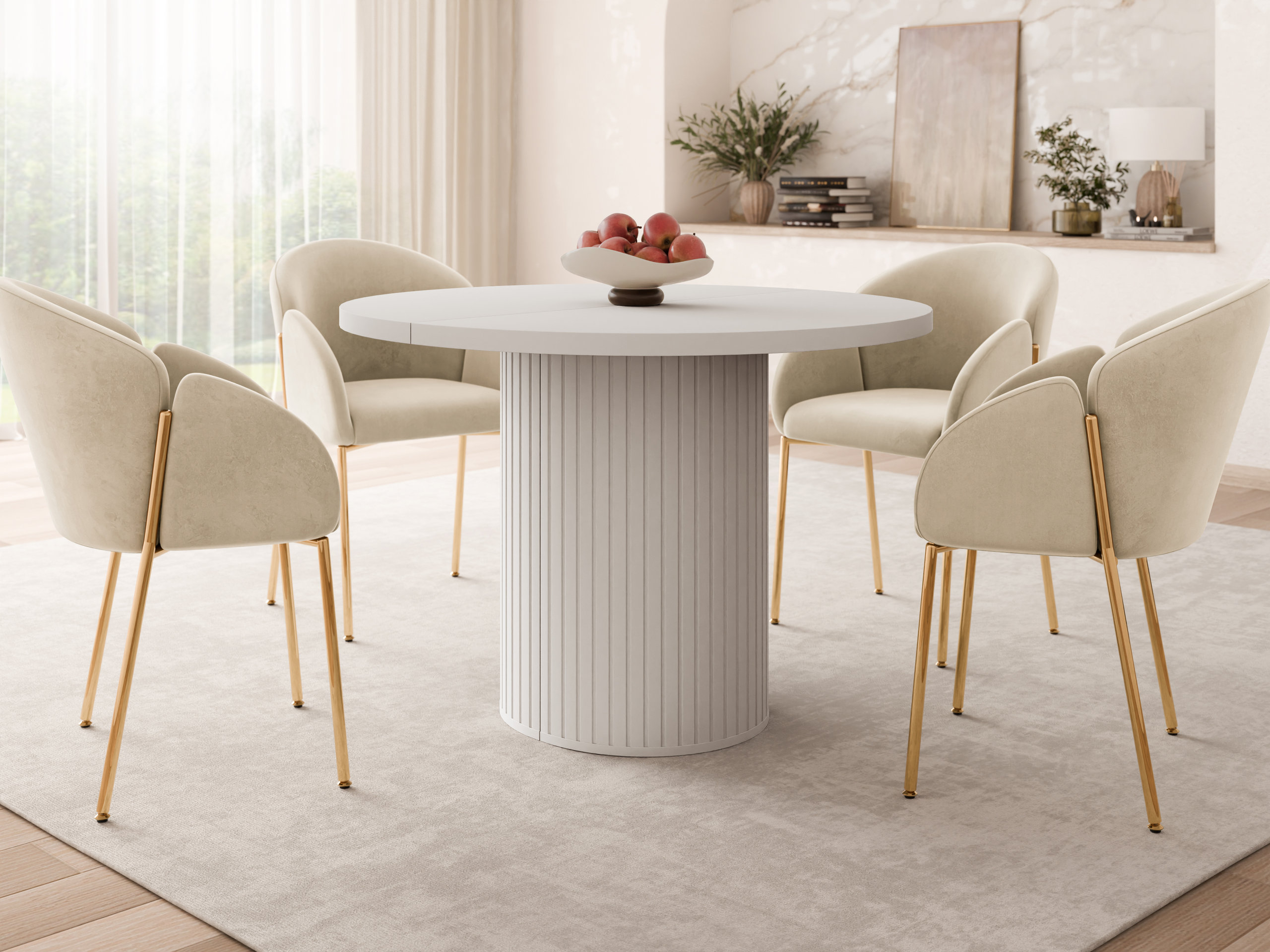 Tisch Cupedo (Beige)