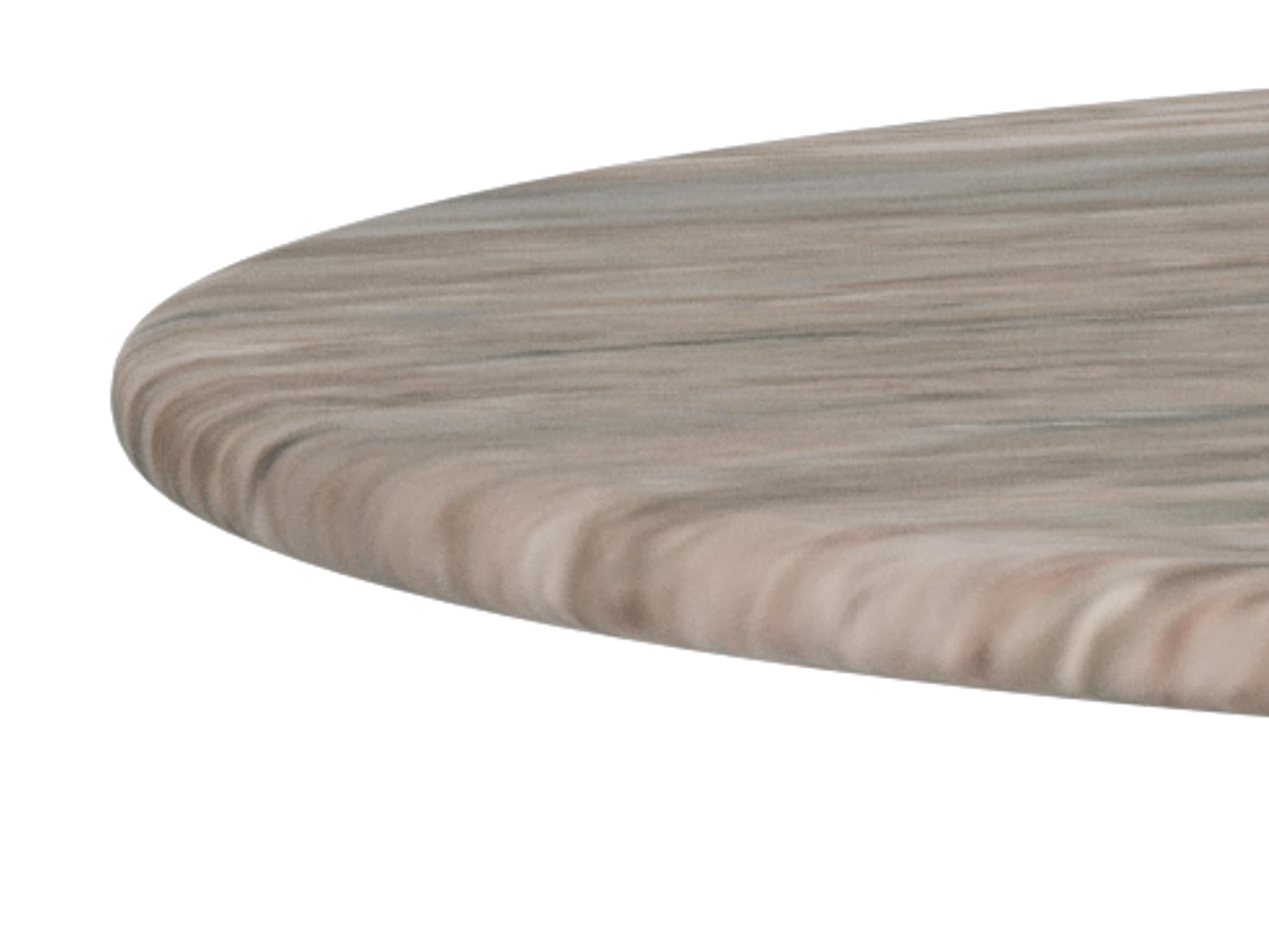 Beistelltisch Norsica 1074 (Braun + Grauer Marmor)
