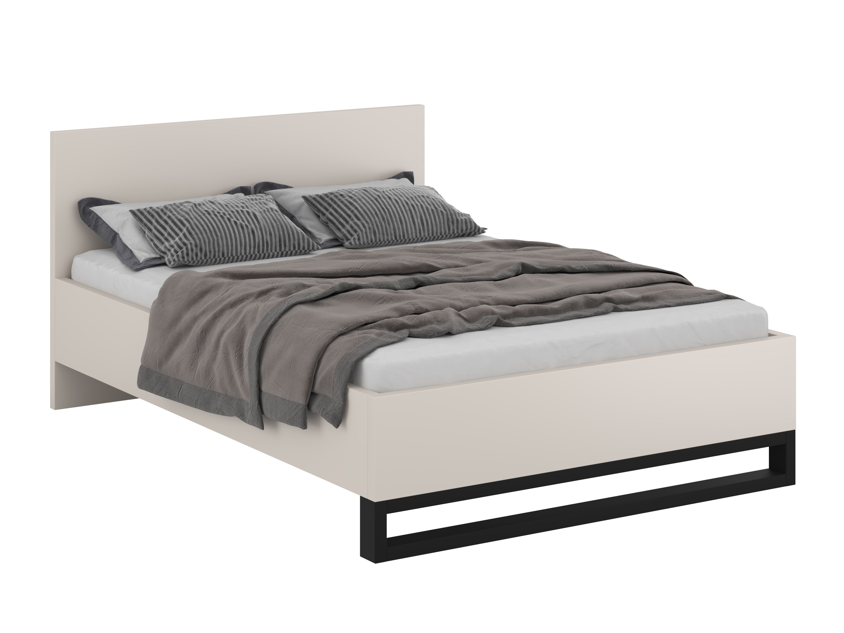 Bett Avicavu 118 (Kaschmir + Schwarz)