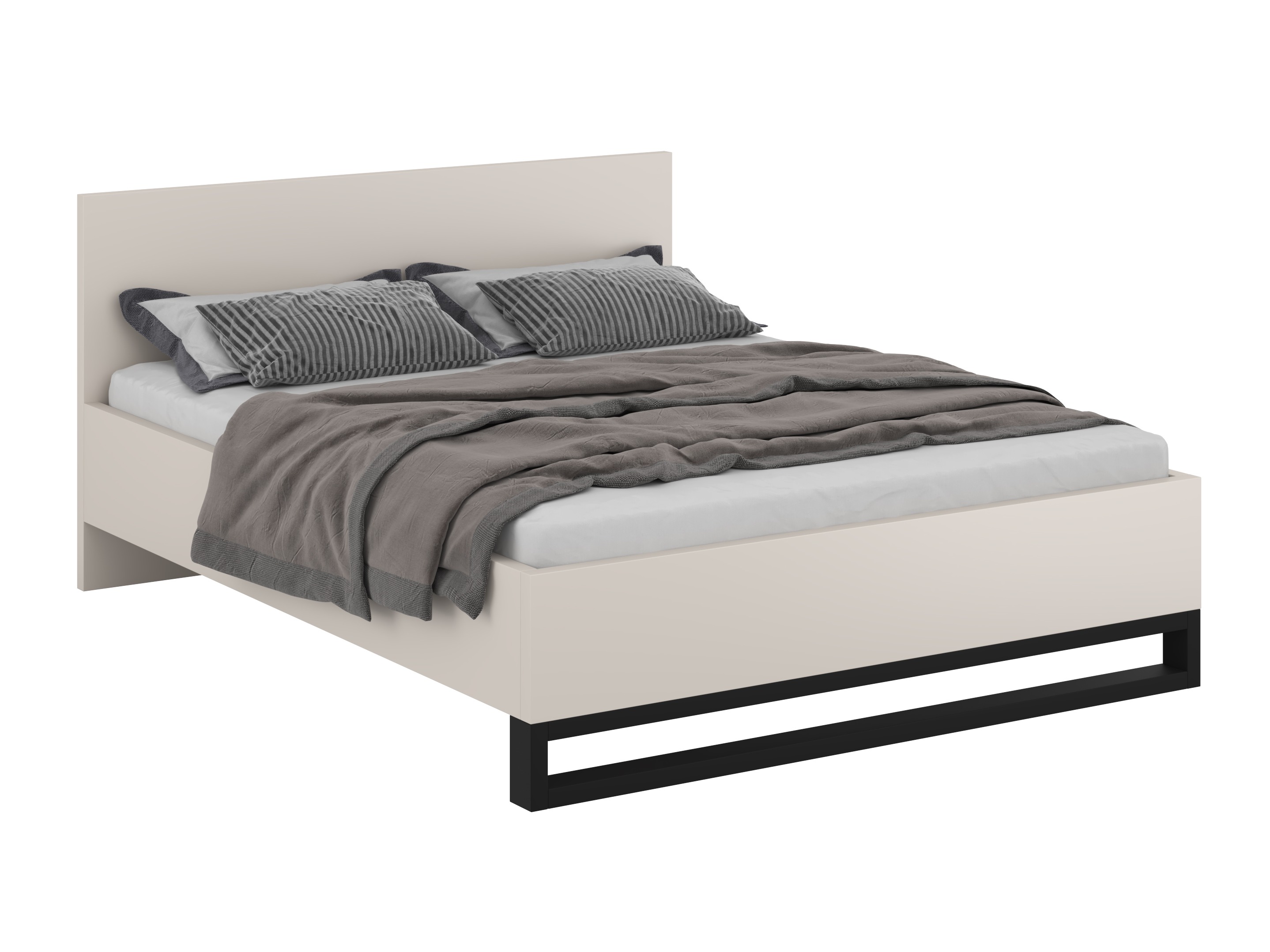 Bett Avicavu 118 (Kaschmir + Schwarz)