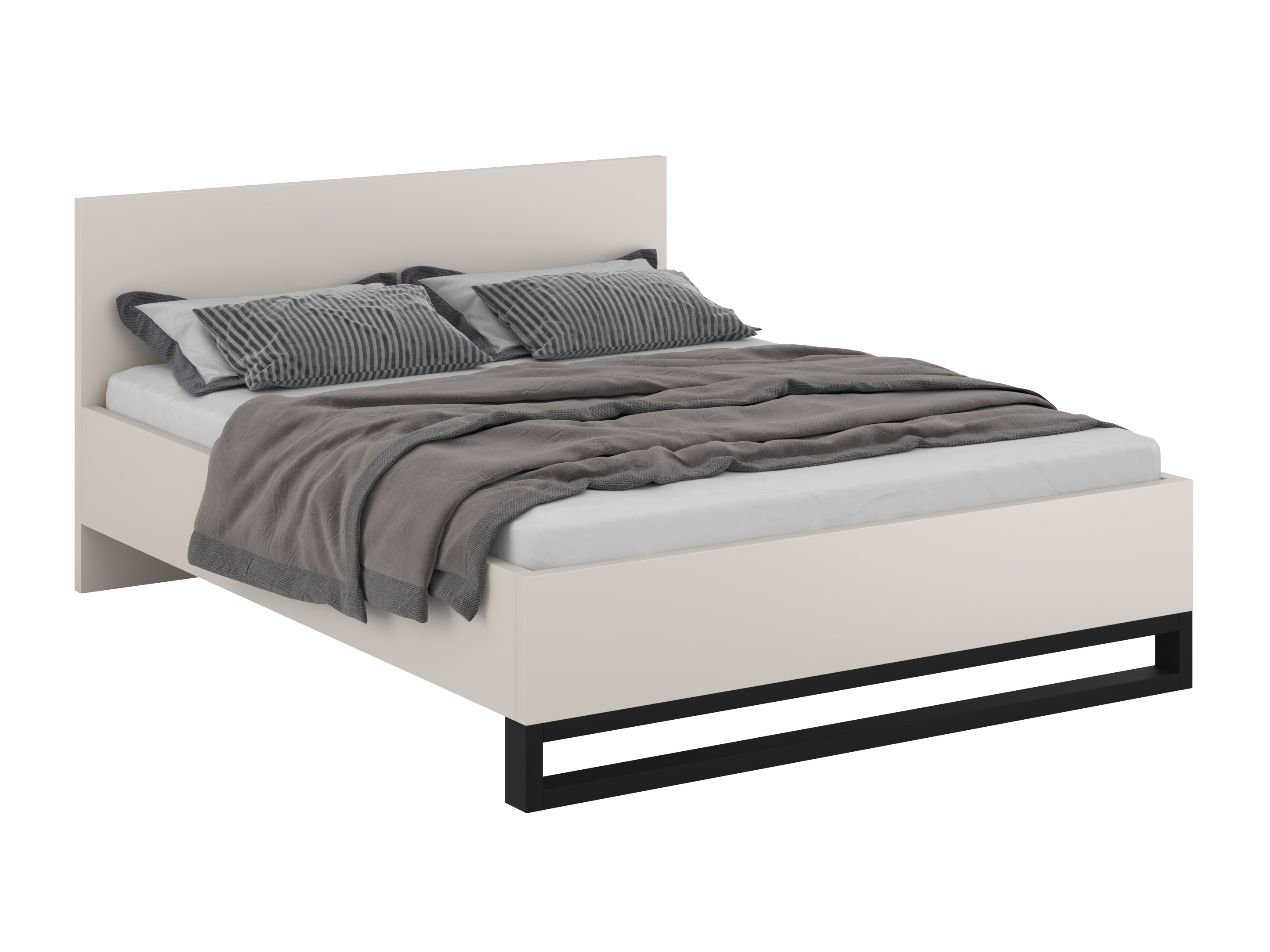Bett Avicavu 118 (Kaschmir + Schwarz)