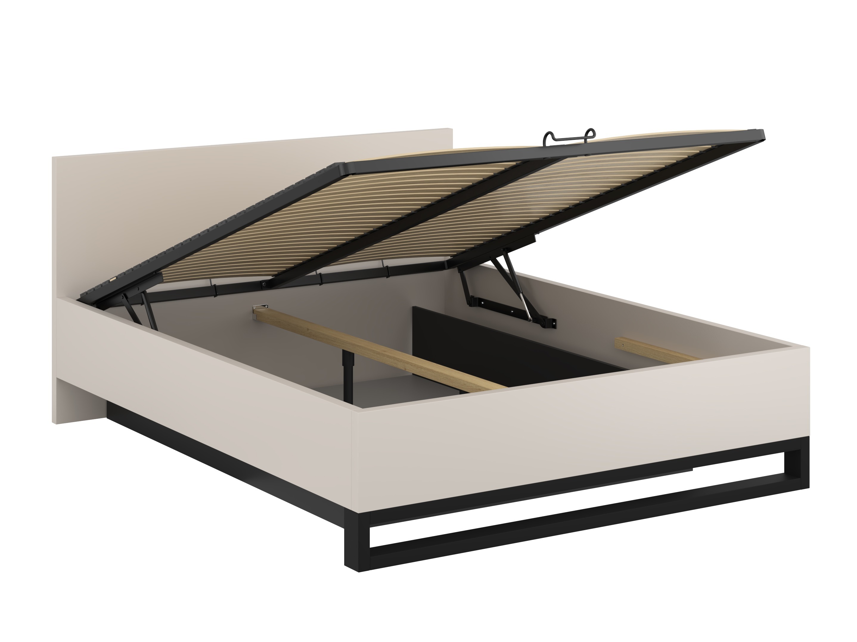 Bett Avicavu 118 (Kaschmir + Schwarz)