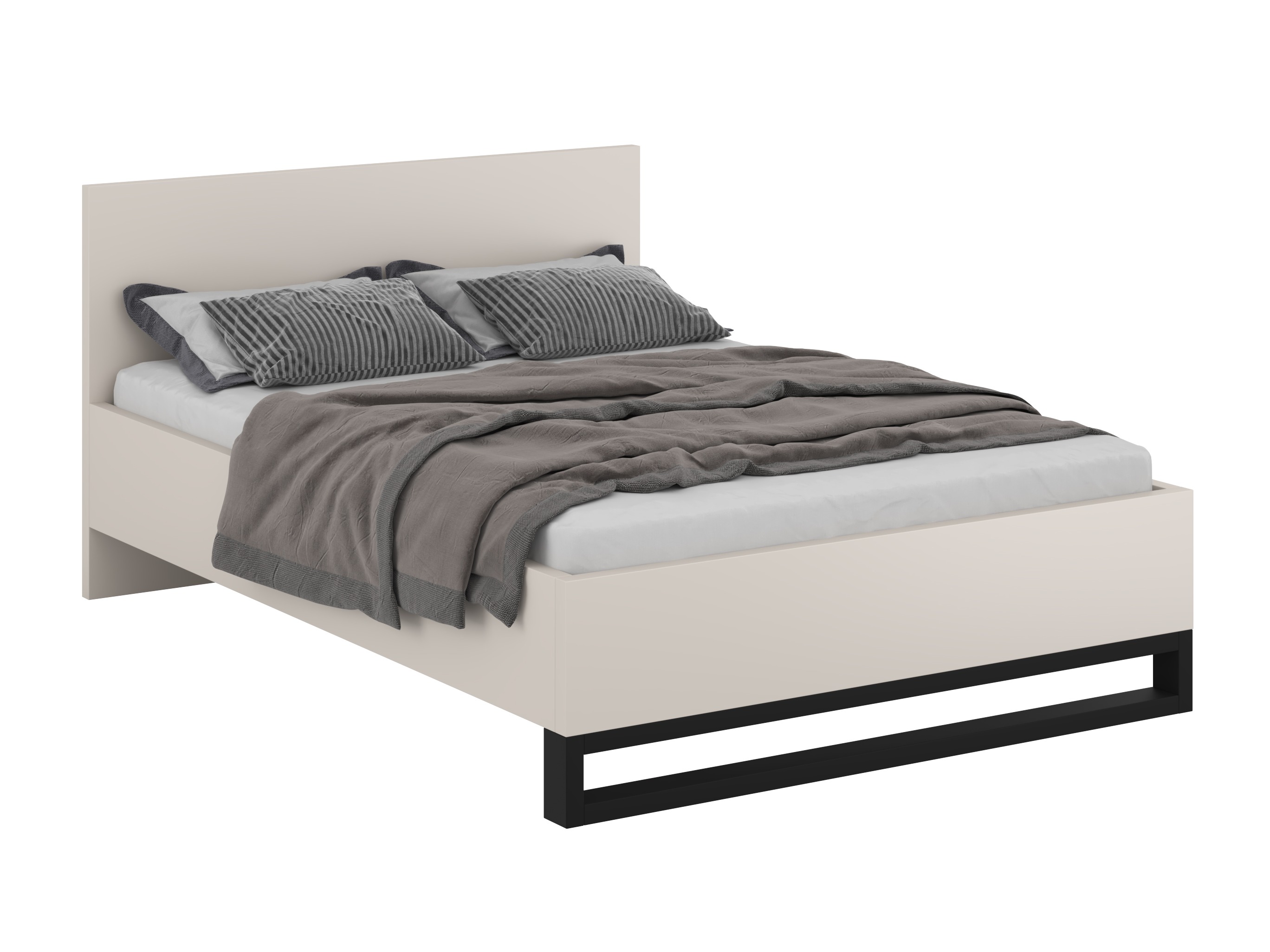 Bett Avicavu 118 (Kaschmir + Schwarz)