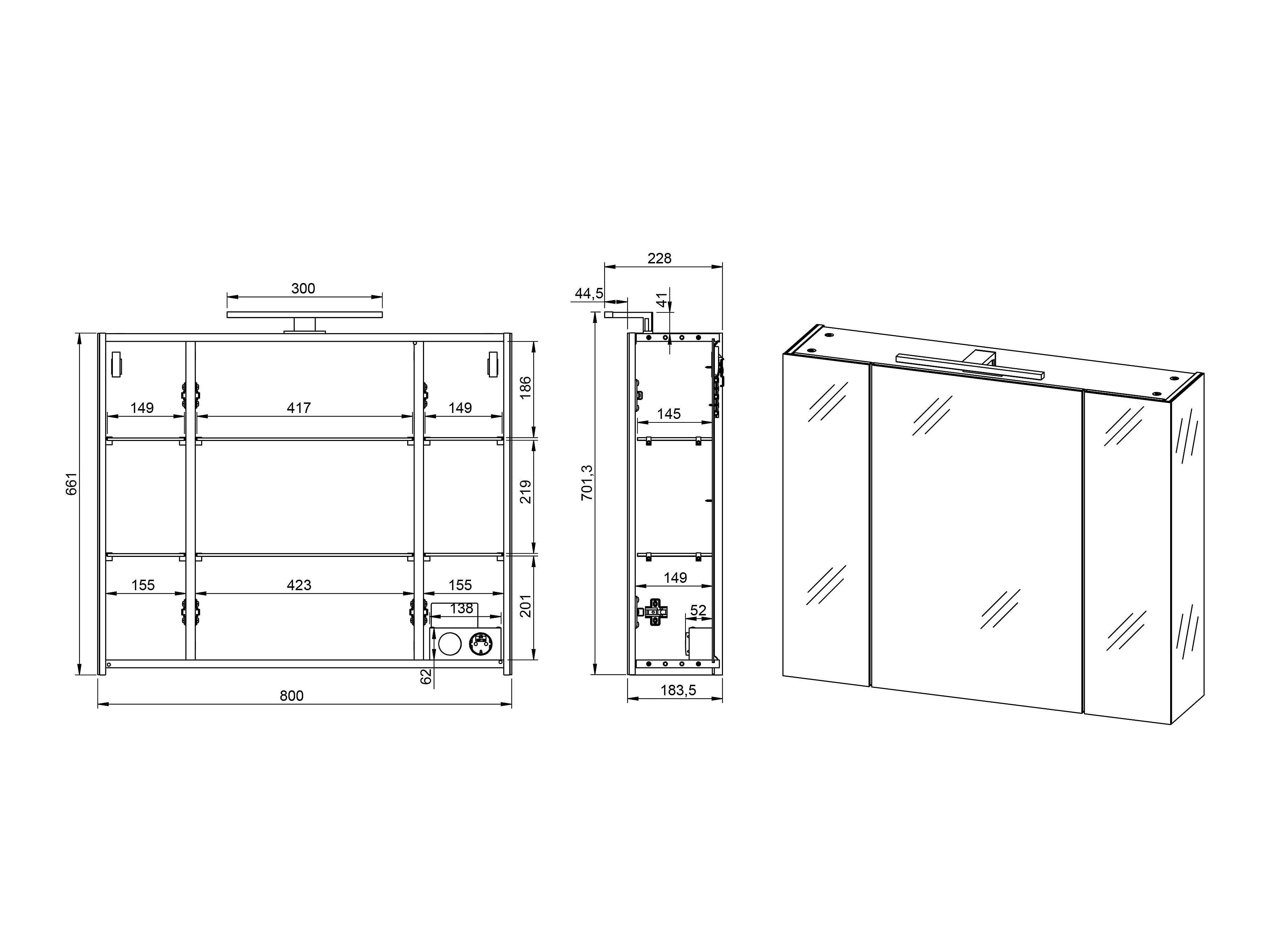 Badezimmer-Set Evaenou 106 (Braun)