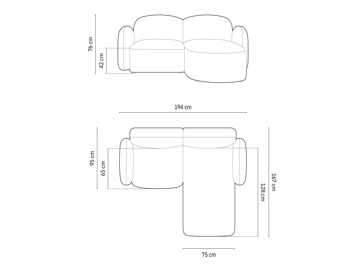 Ecksofa Tolmira 102 (Eden 17)