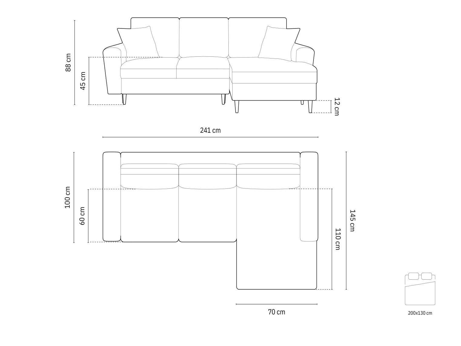 Ecksofa Lomveso 111 (Riviera 87)