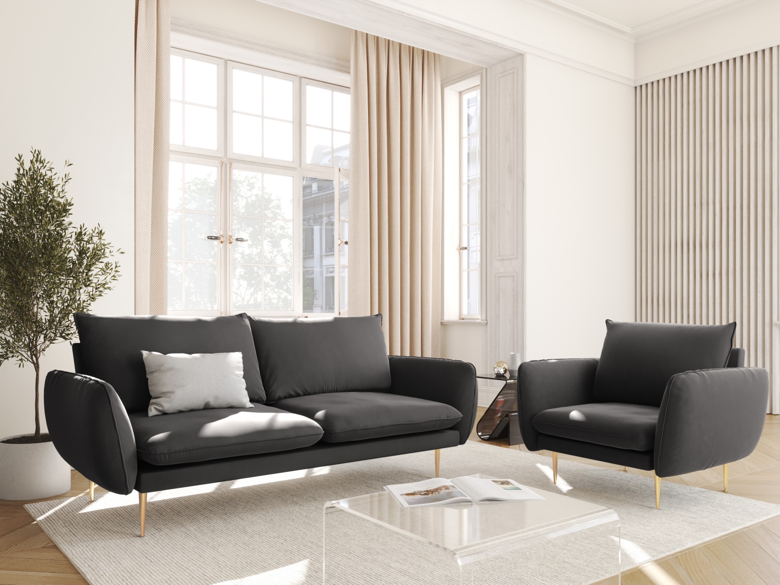 Sessel Ferlevi 110 (Bluvel 18)