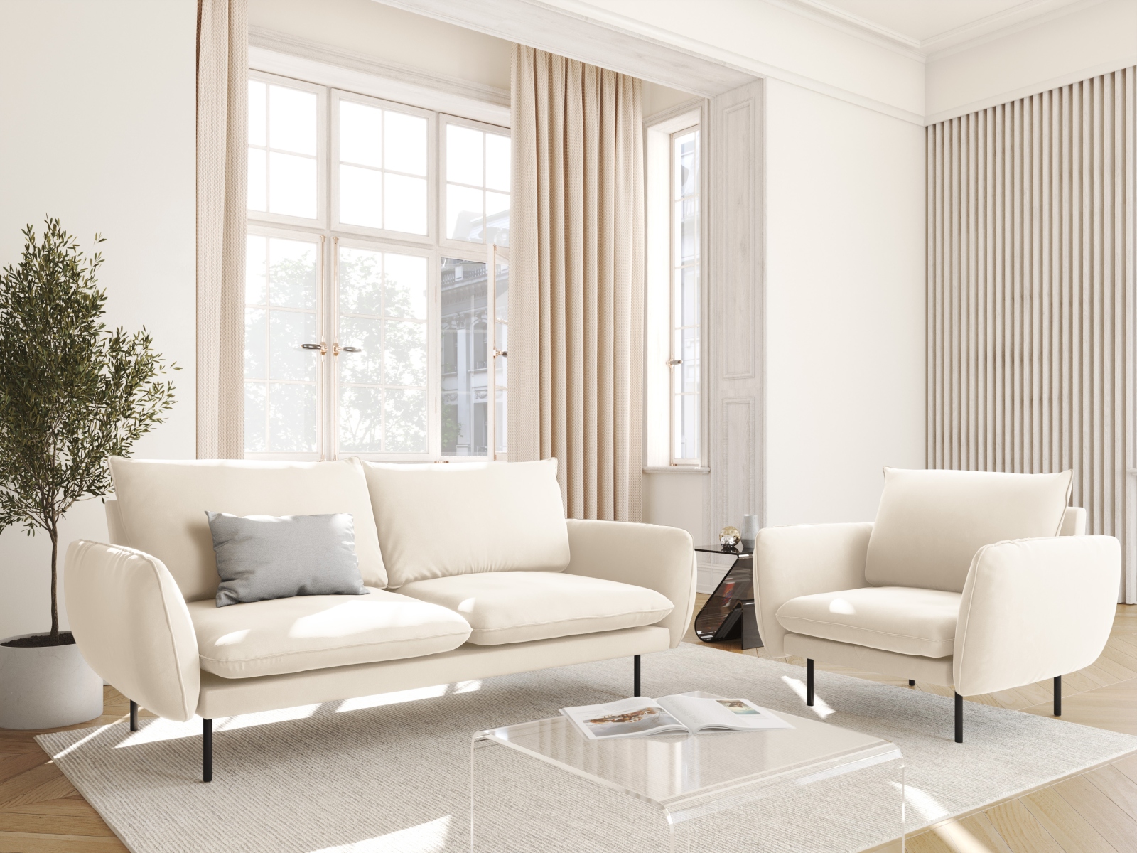 Sessel Ferlevi 110 (Bluvel 22)