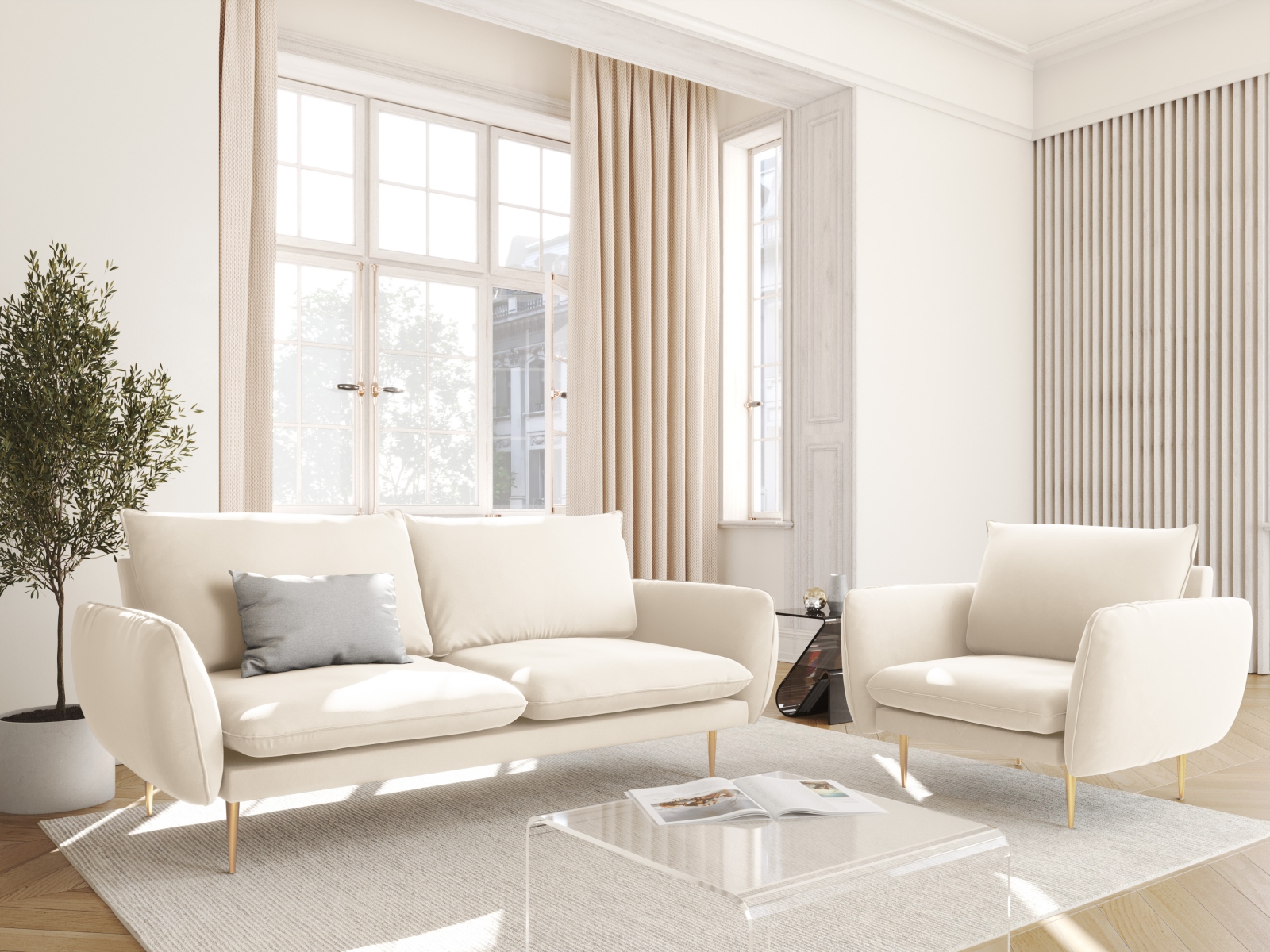 Sessel Ferlevi 110 (Bluvel 22)
