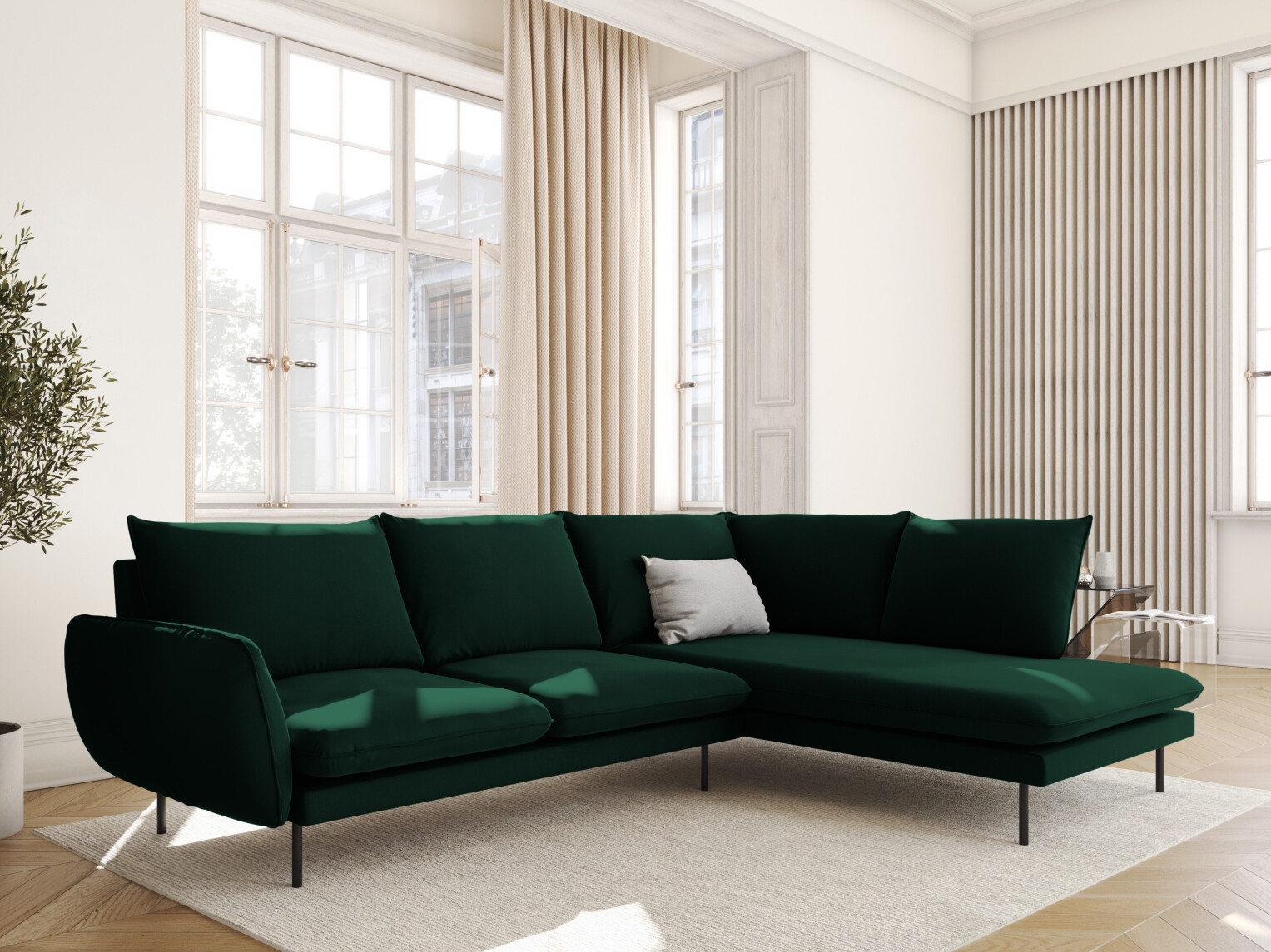 Ecksofa Ferlevi 112 (Bluvel 78)