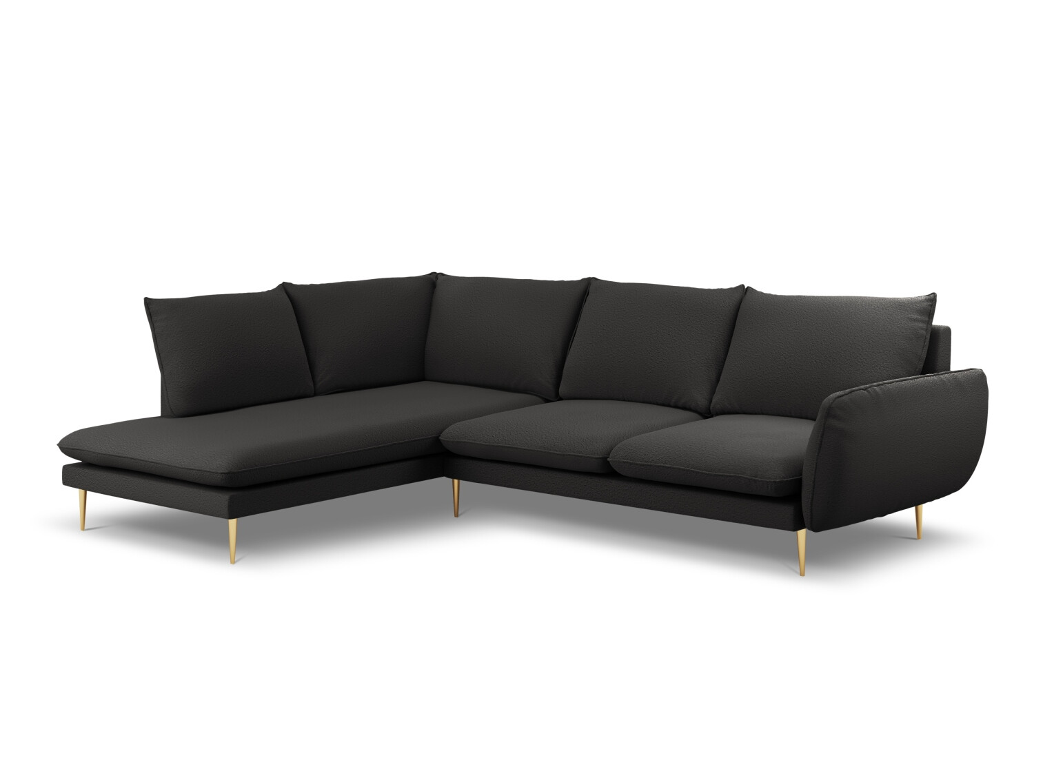 Ecksofa Ferlevi 112 (Ascot Black)