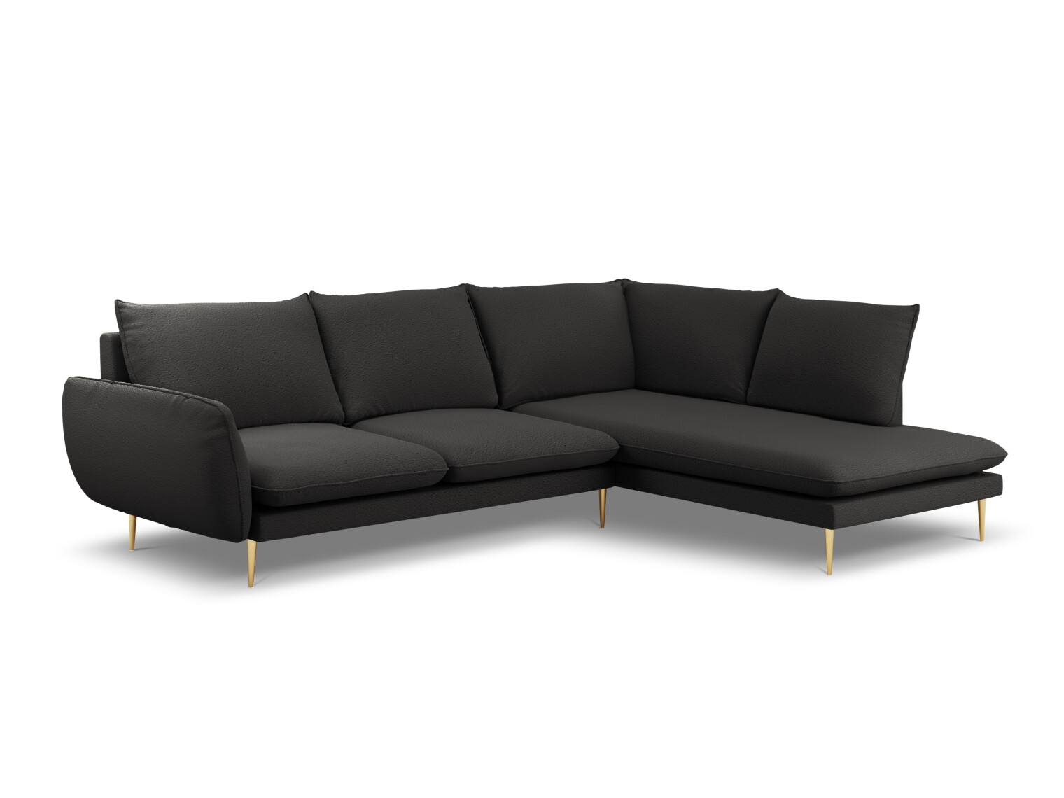 Ecksofa Ferlevi 112 (Ascot Black)