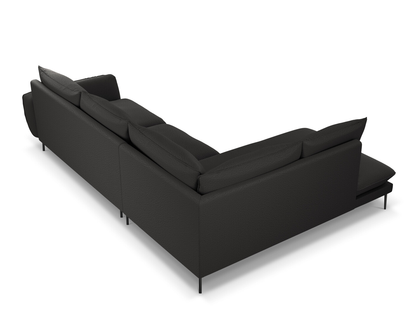 Ecksofa Ferlevi 112 (Ascot Black)