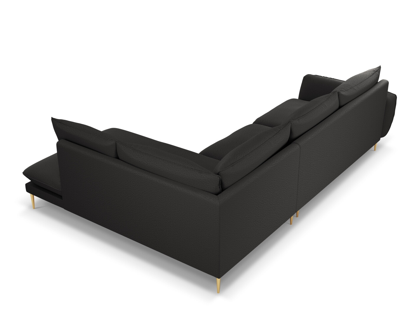 Ecksofa Ferlevi 112 (Ascot Black)