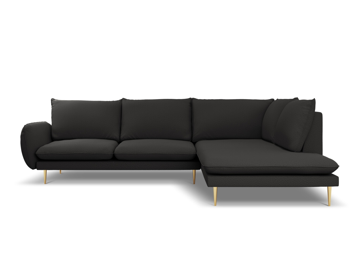 Ecksofa Ferlevi 112 (Askinderbetten Schwarz)