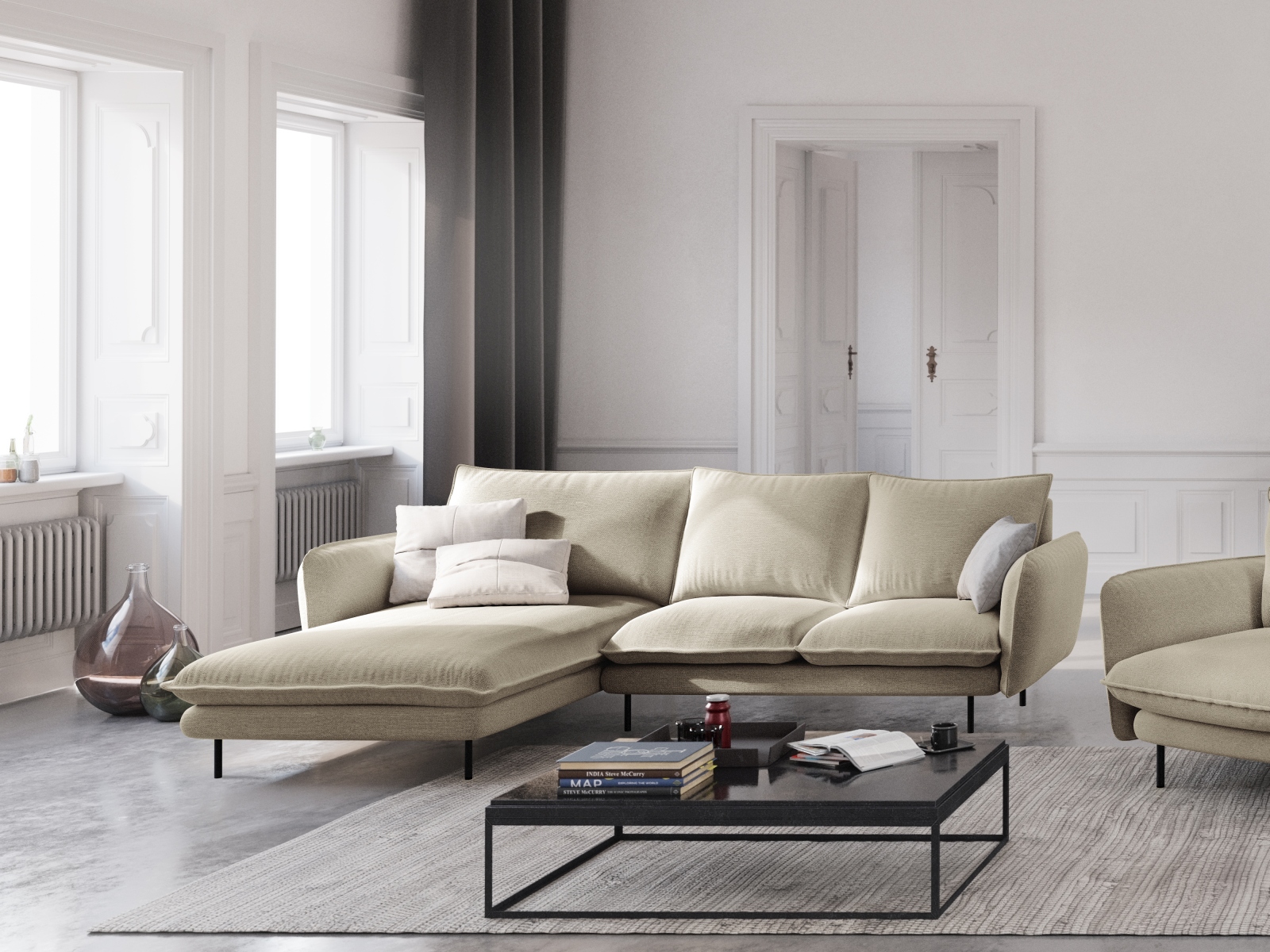 Ecksofa Ferlevi 113 (Positano 08)