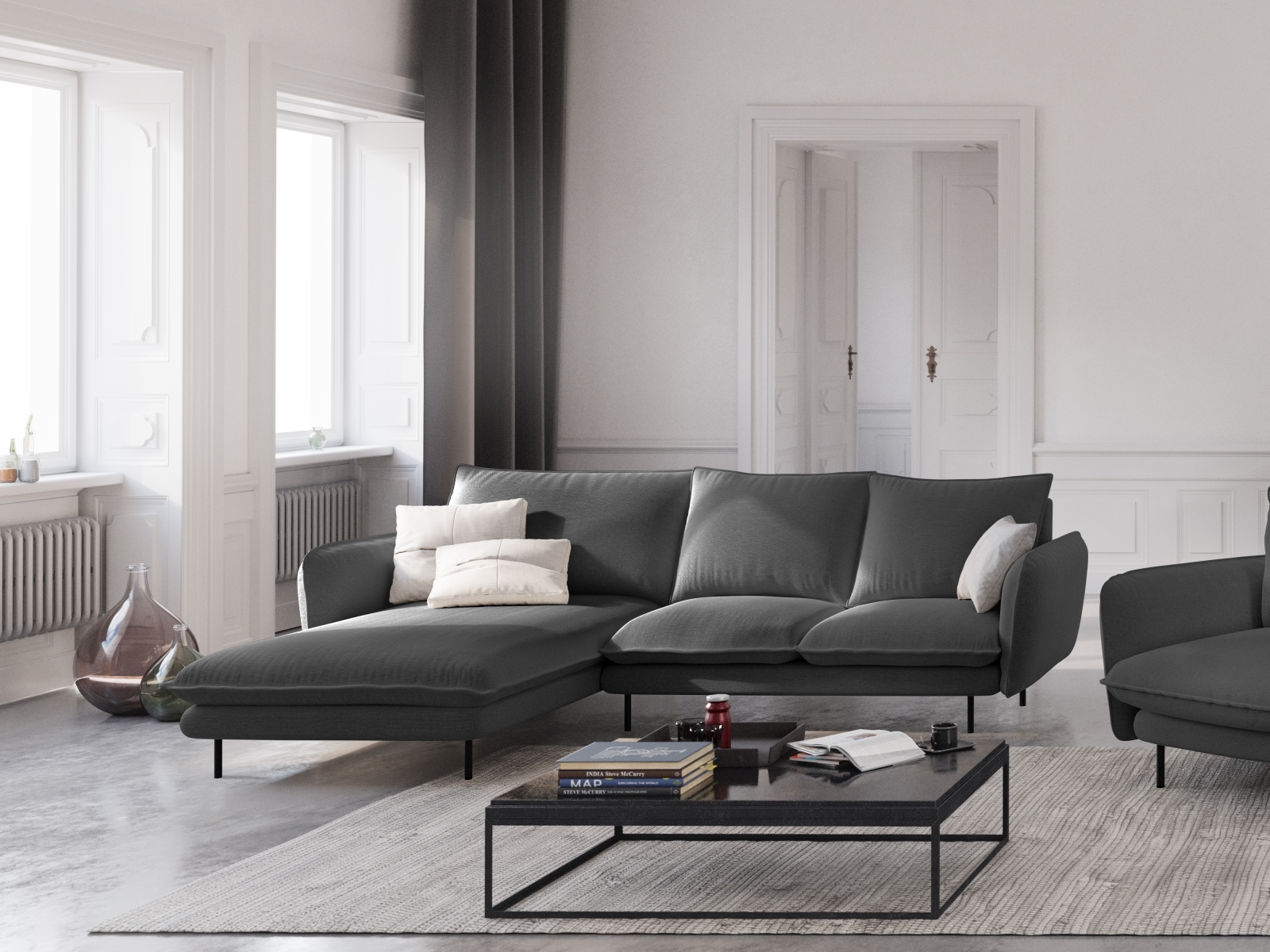 Ecksofa Ferlevi 113 (Positano 95)