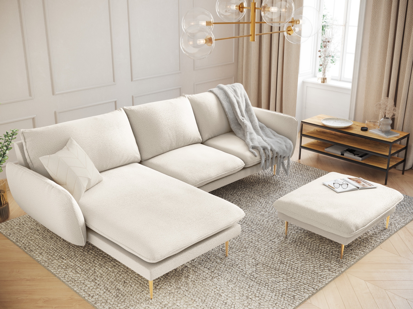 Ecksofa Ferlevi 113 (Ascot Nata)