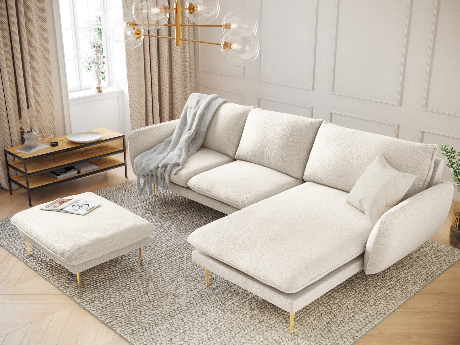Ecksofa Ferlevi 113 (Ascot Nata)