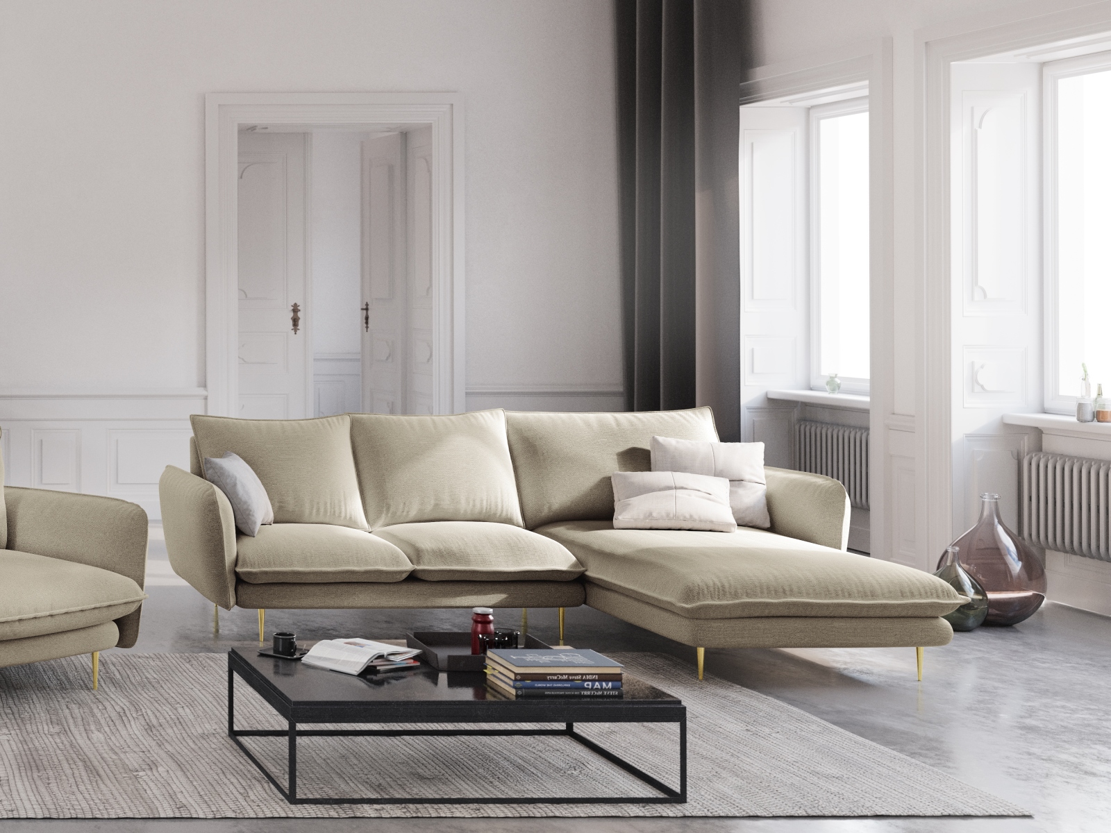Ecksofa Ferlevi 113 (Positano 08)