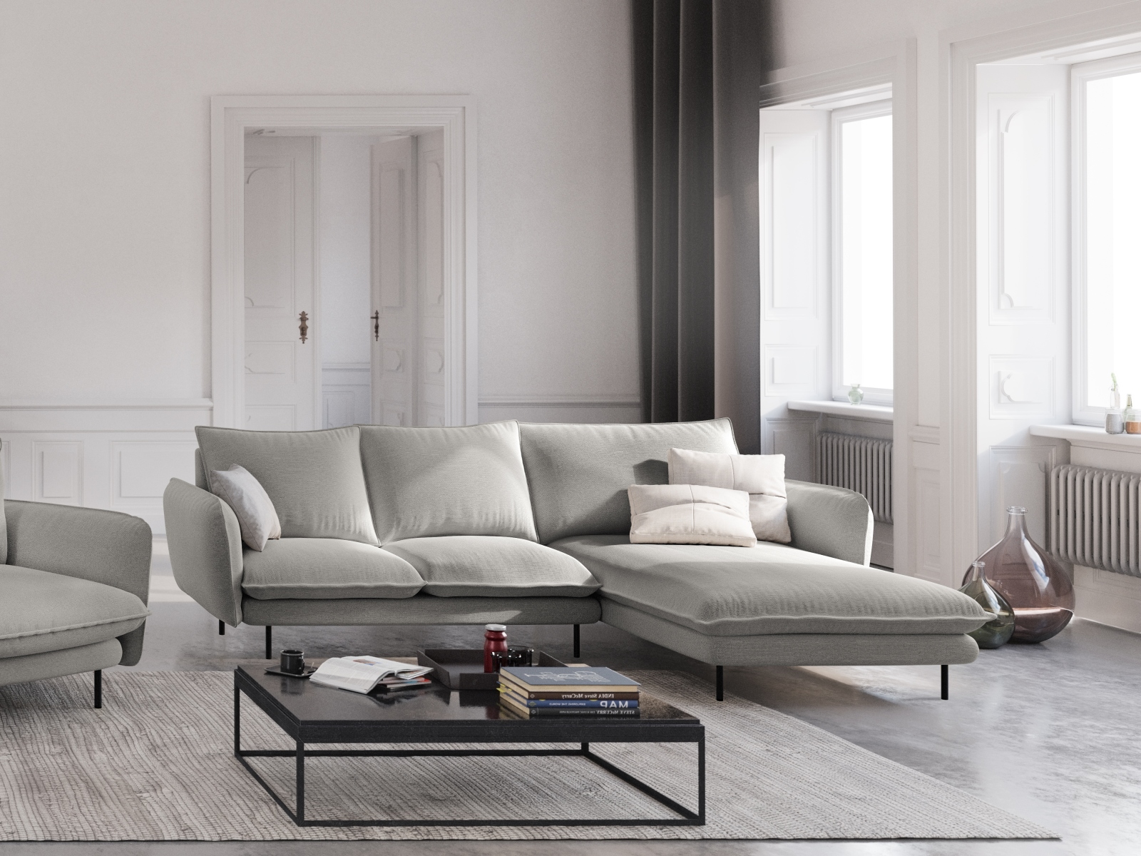 Ecksofa Ferlevi 113 (Positano 83)