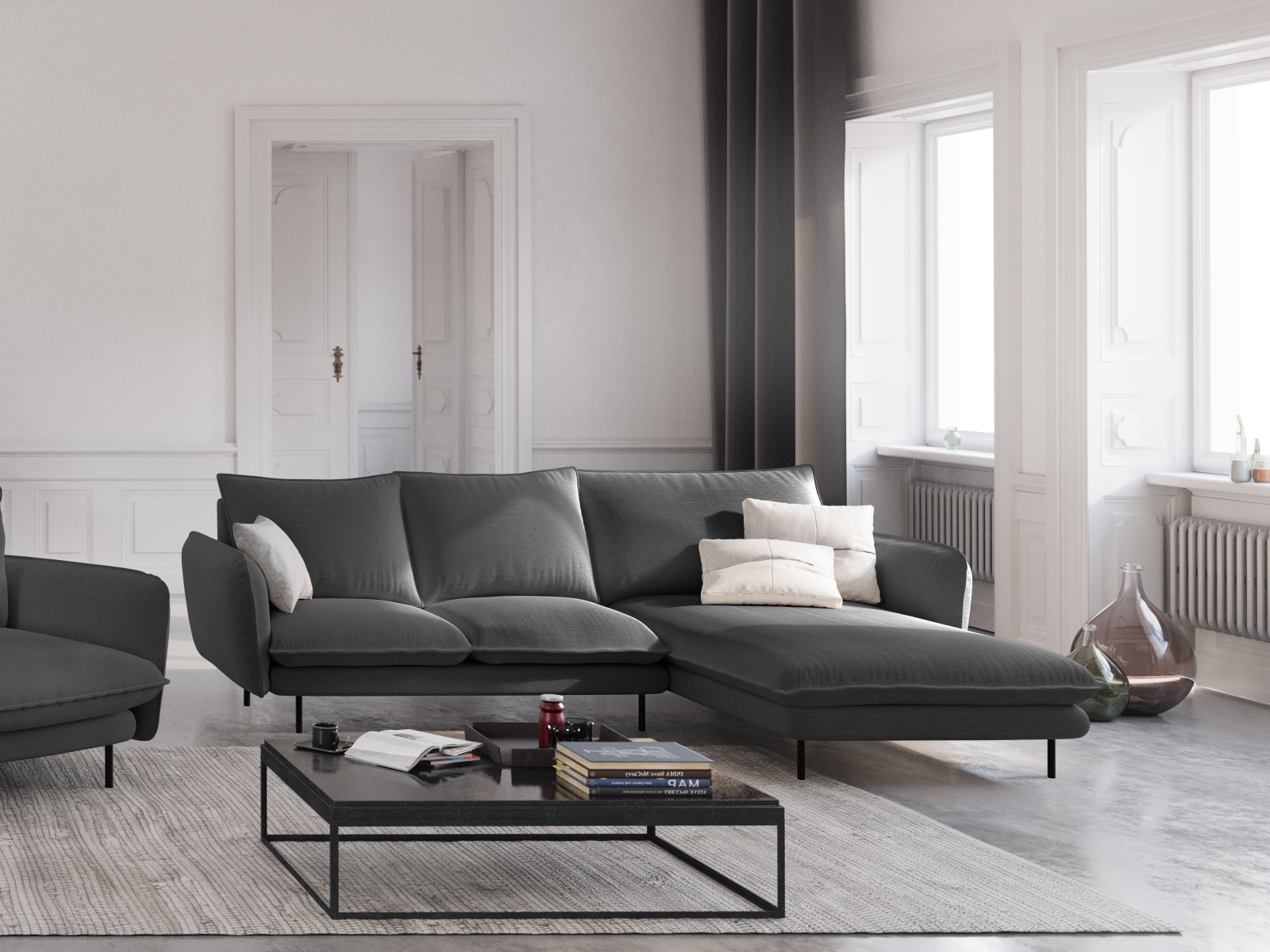 Ecksofa Ferlevi 113 (Positano 95)