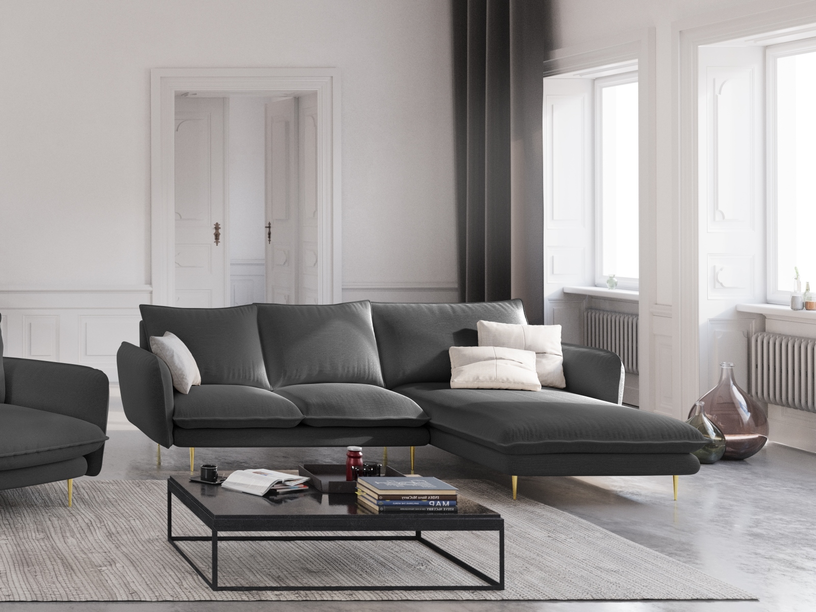 Ecksofa Ferlevi 113 (Positano 95)