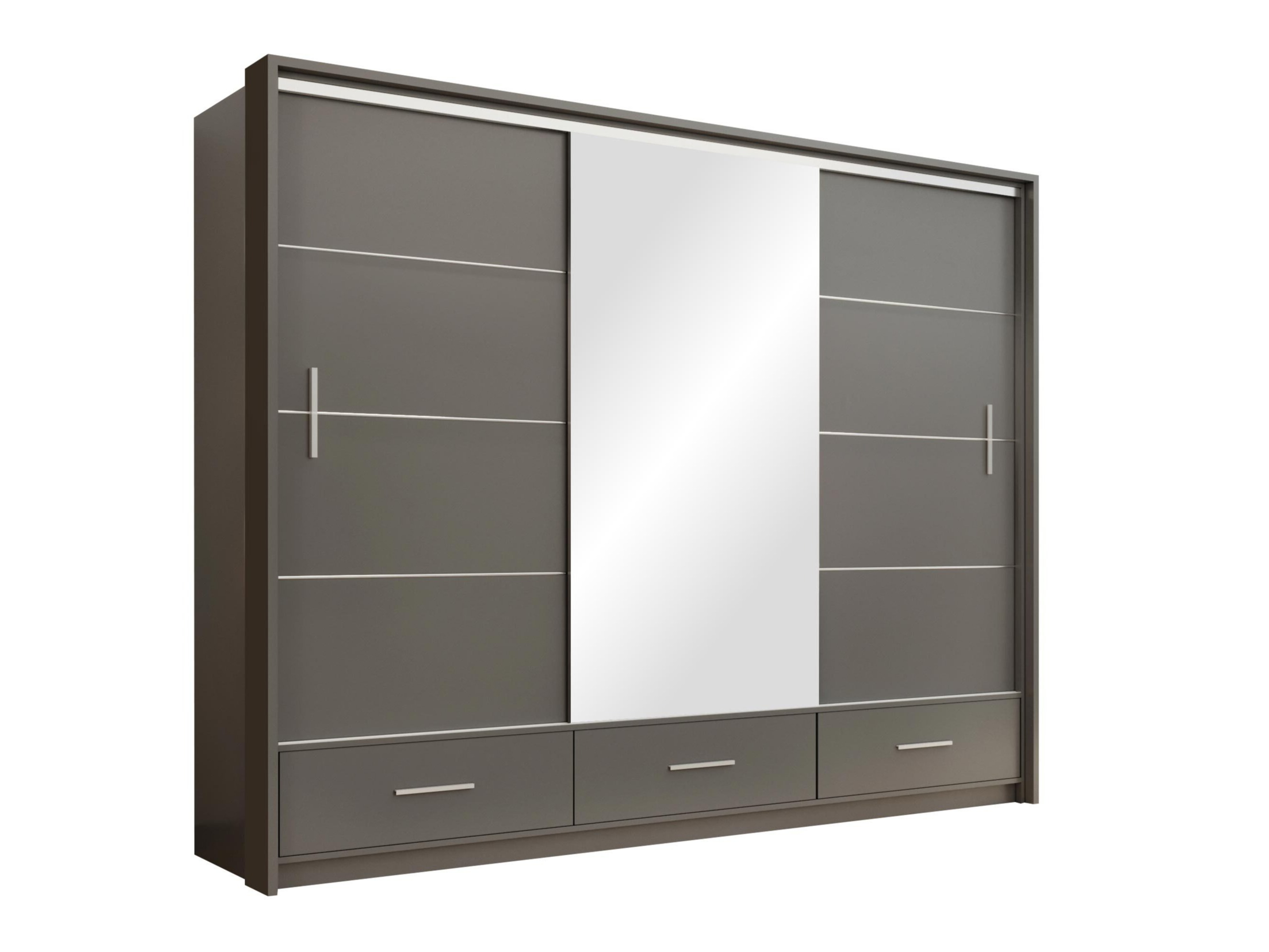 Kleiderschrank Honolulu 203 (Graphit)