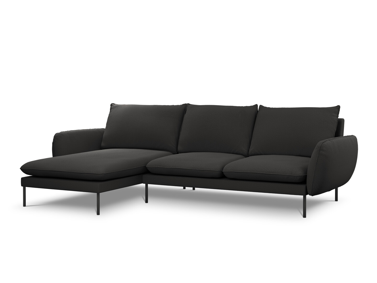 Ecksofa Ferlevi 113 (Ascot Black)