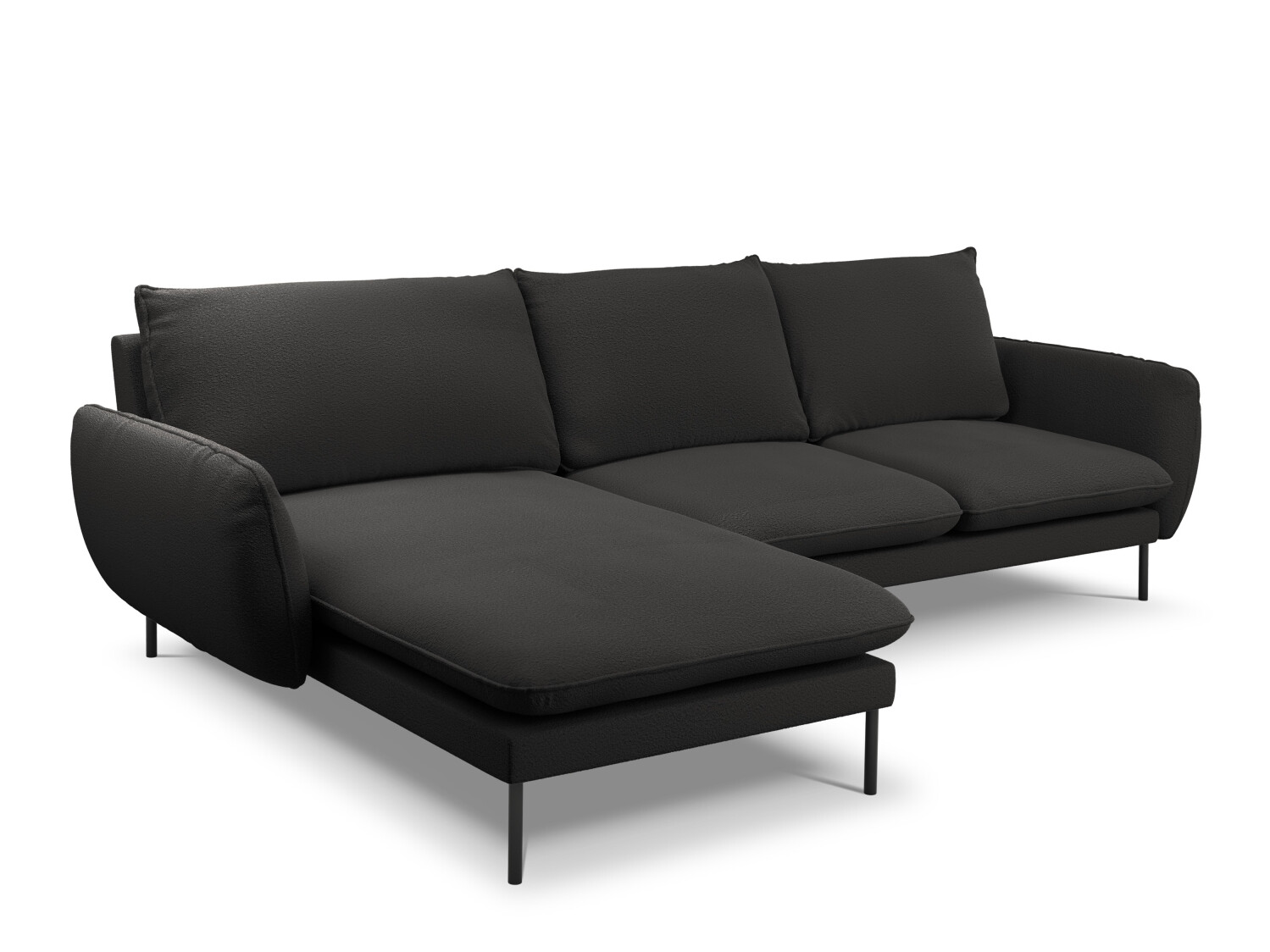 Ecksofa Ferlevi 113 (Ascot Black)