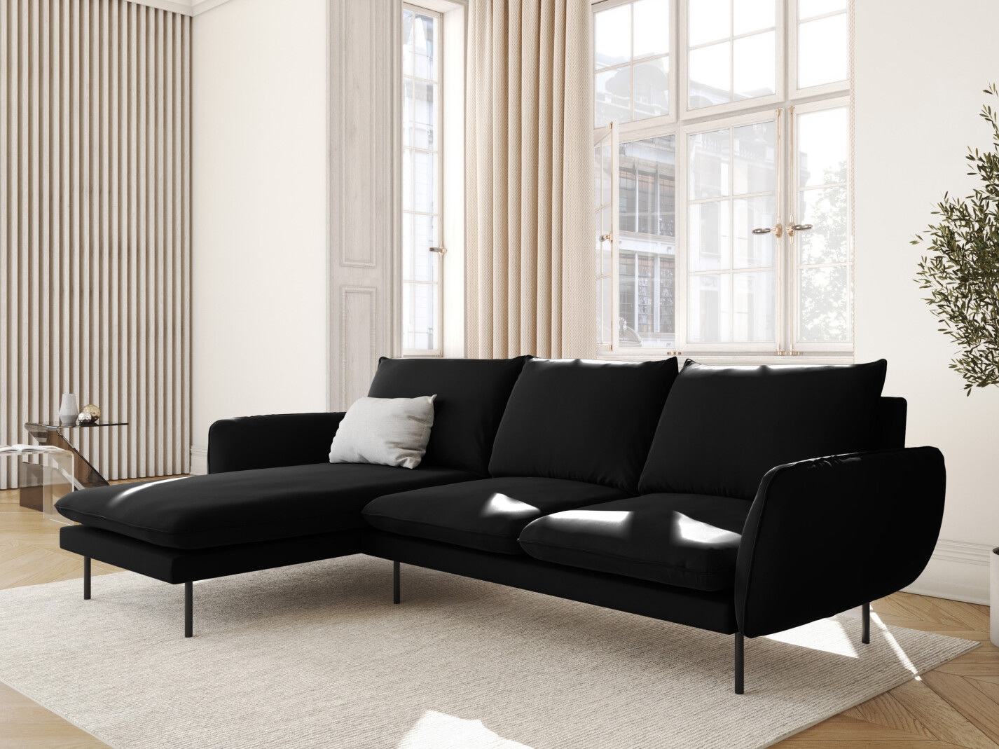 Ecksofa Ferlevi 113 (Bluvel 19)