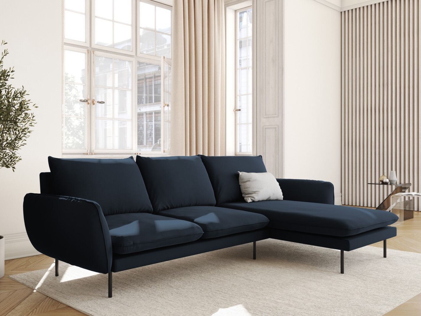 Ecksofa Ferlevi 113 (Bluvel 89)