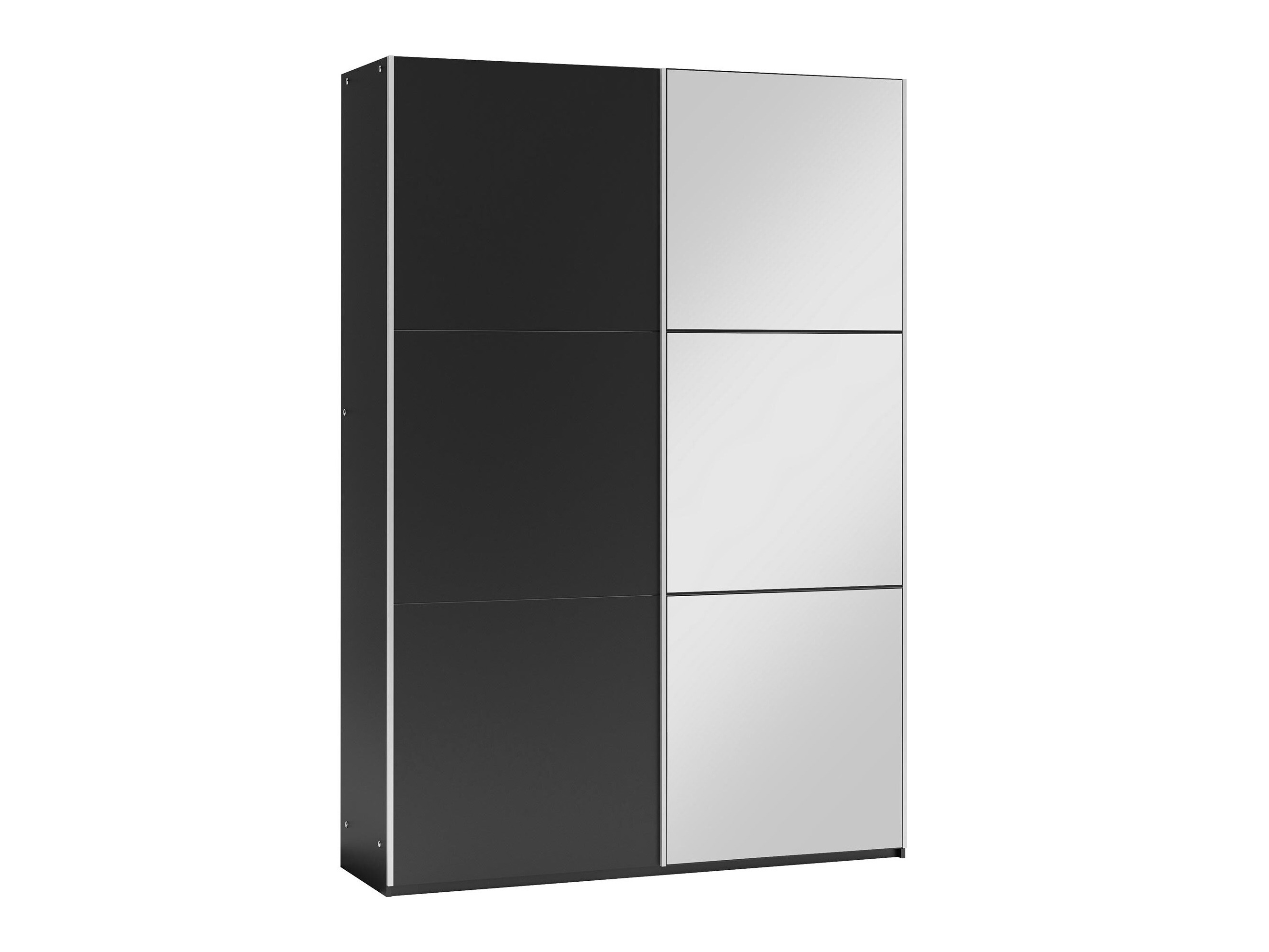 Kleiderschrank Honolulu 123 (Schwarz)