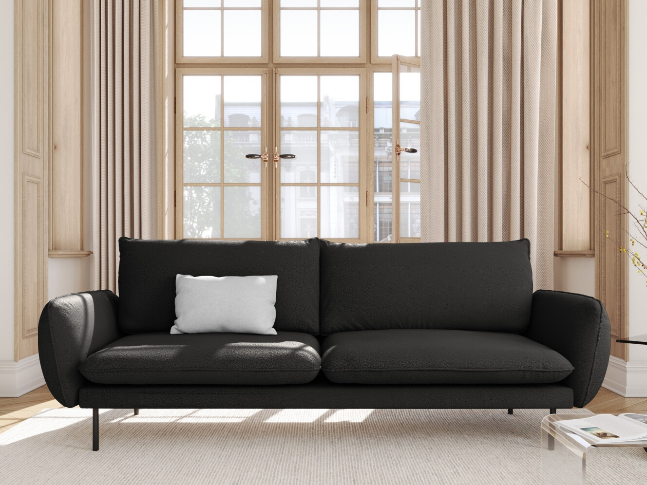 Sofa Ferlevi 115 (Ascot Black)