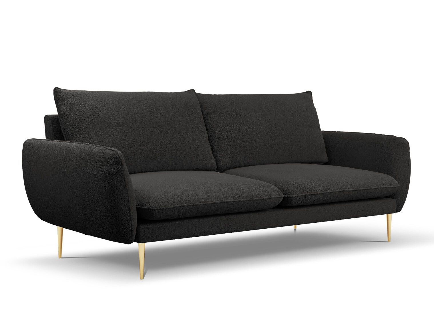 Sofa Ferlevi 115 (Askinderbetten Schwarz)