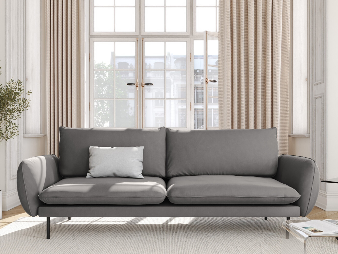 Sofa Ferlevi 115 (Bluvel 13)
