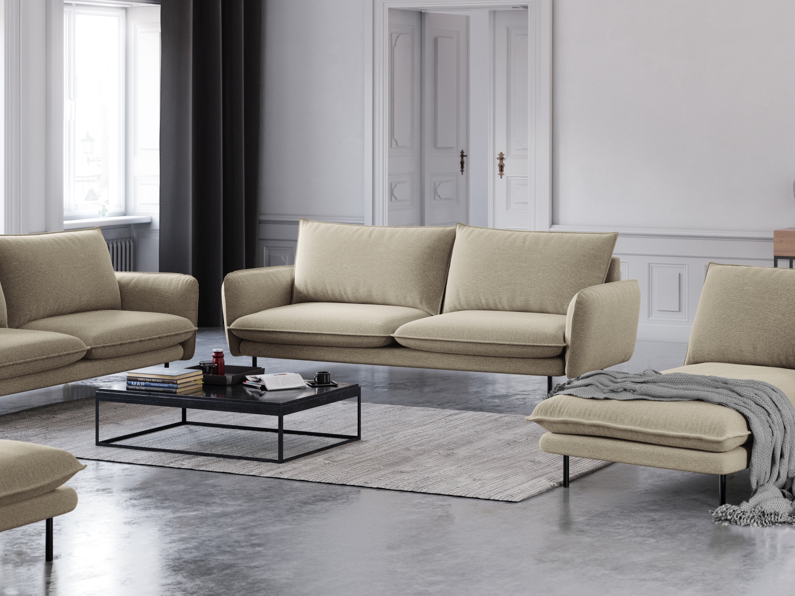 Sofa Ferlevi 115 (Positano 08)