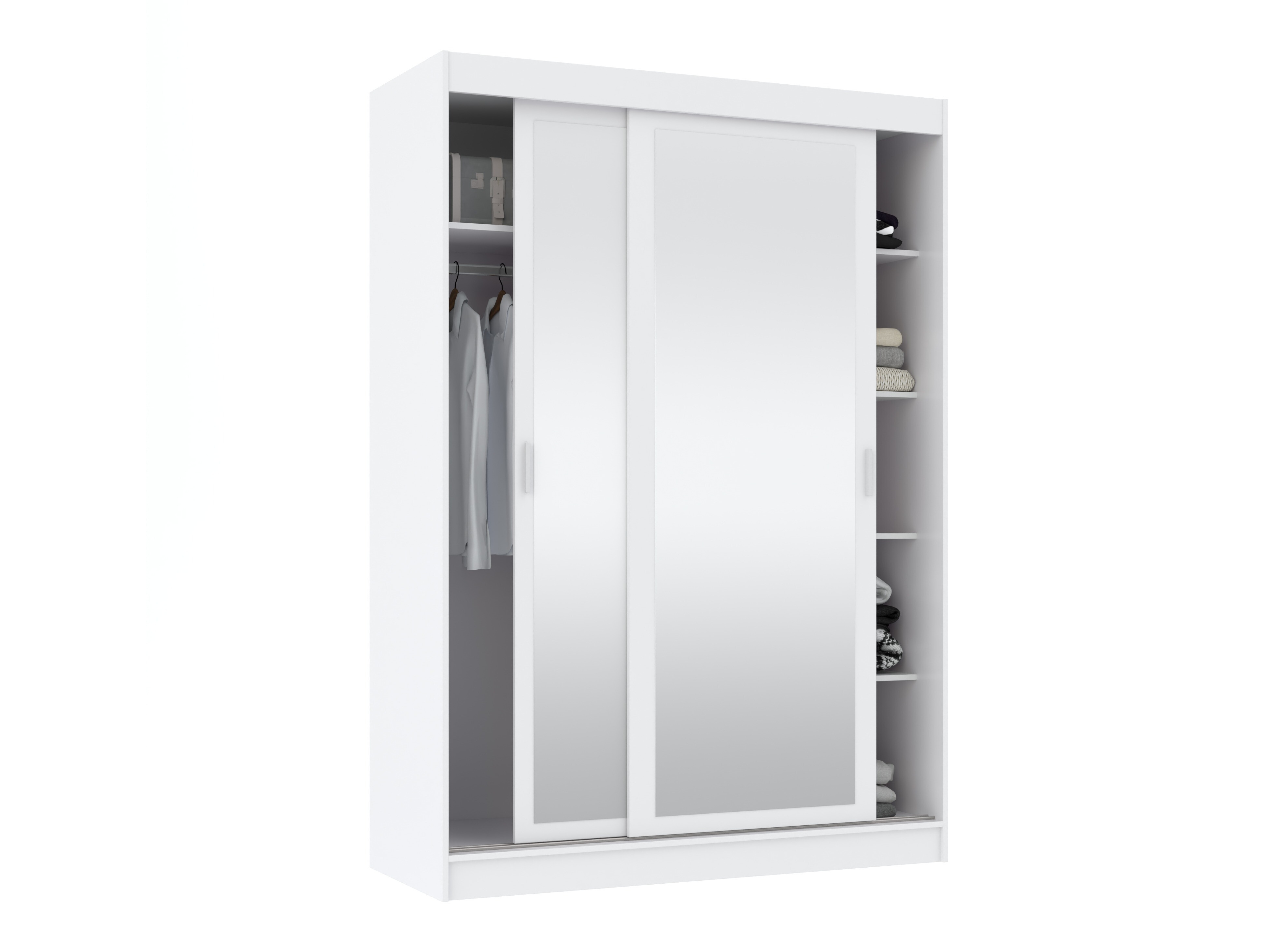 Kleiderschrank Bristol 243 (Weiß)