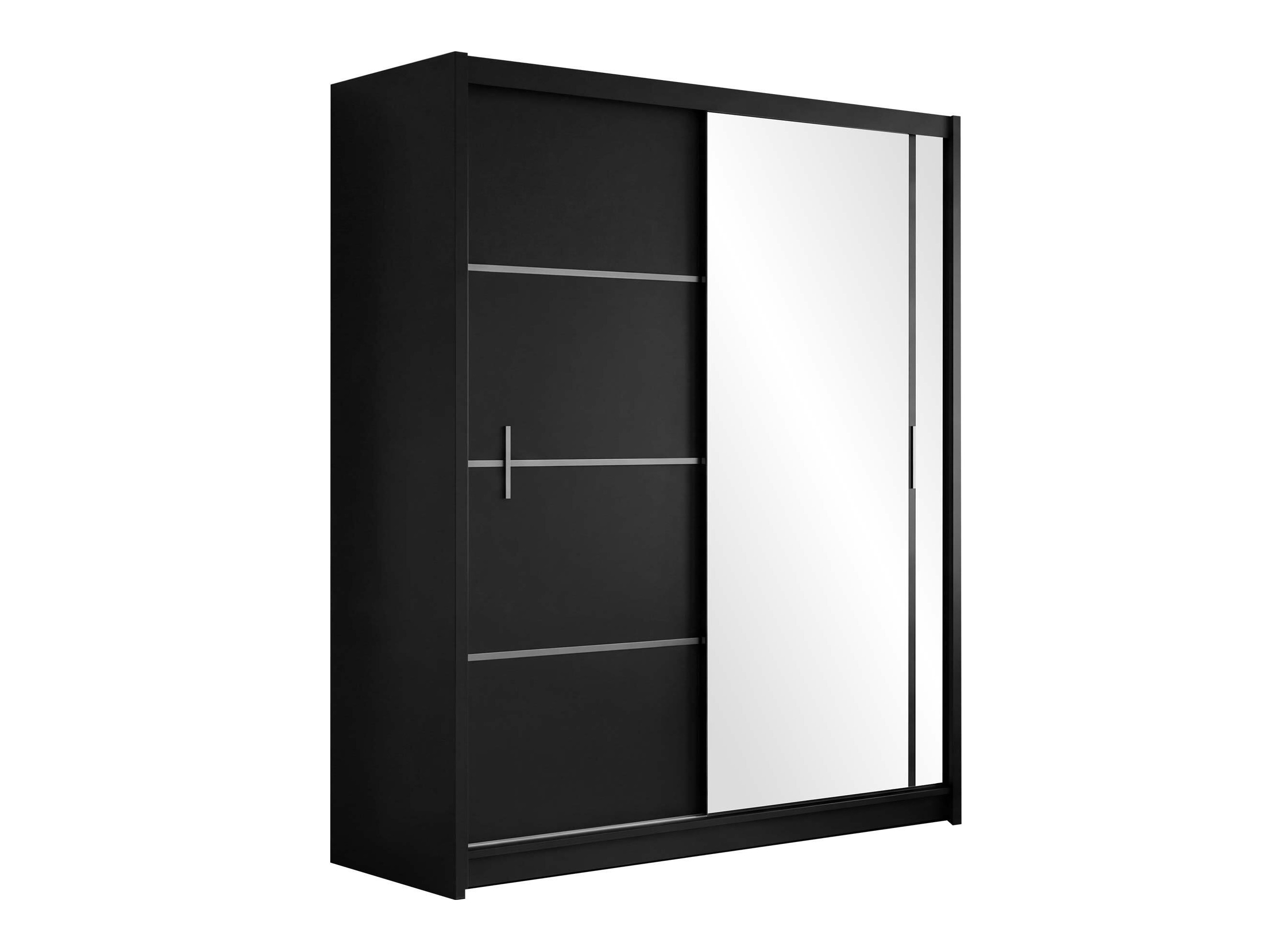 Kleiderschrank Honolulu 105 (Schwarz)
