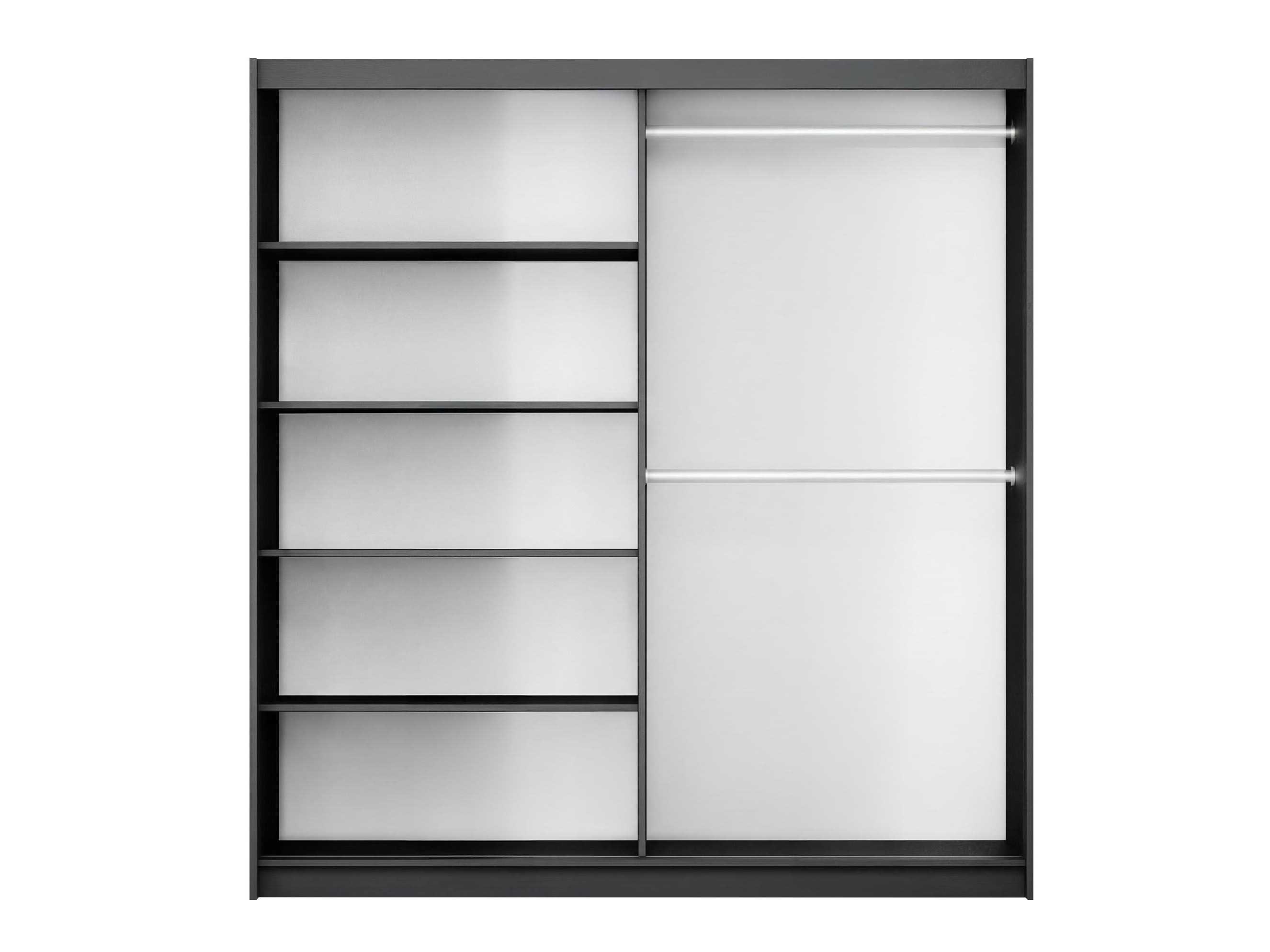 Kleiderschrank Honolulu 125 (Weiß)