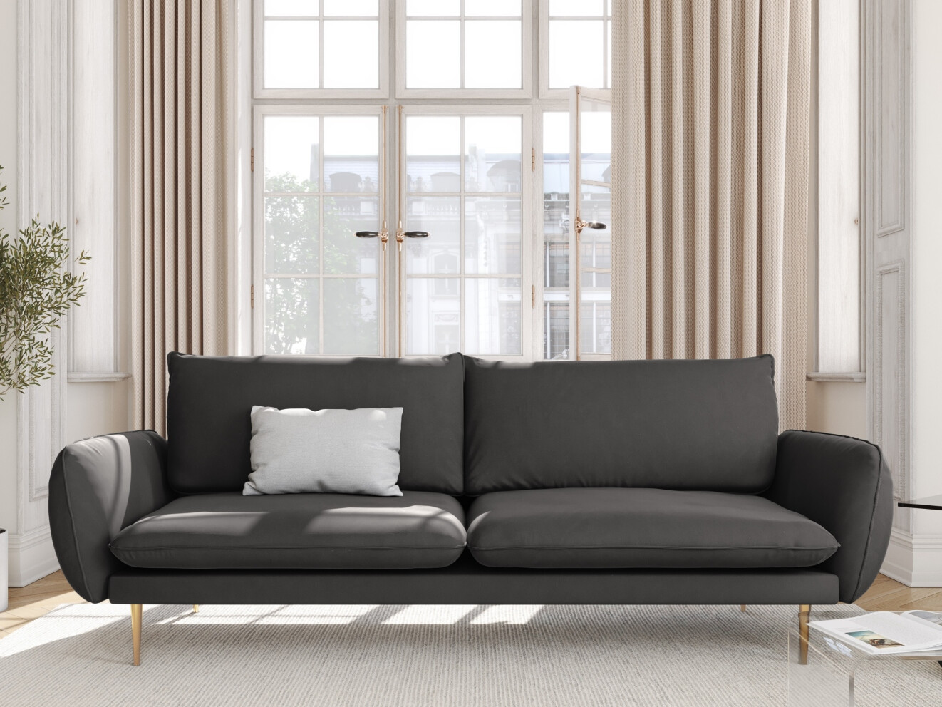 Sofa Ferlevi 115 (Bluvel 18)