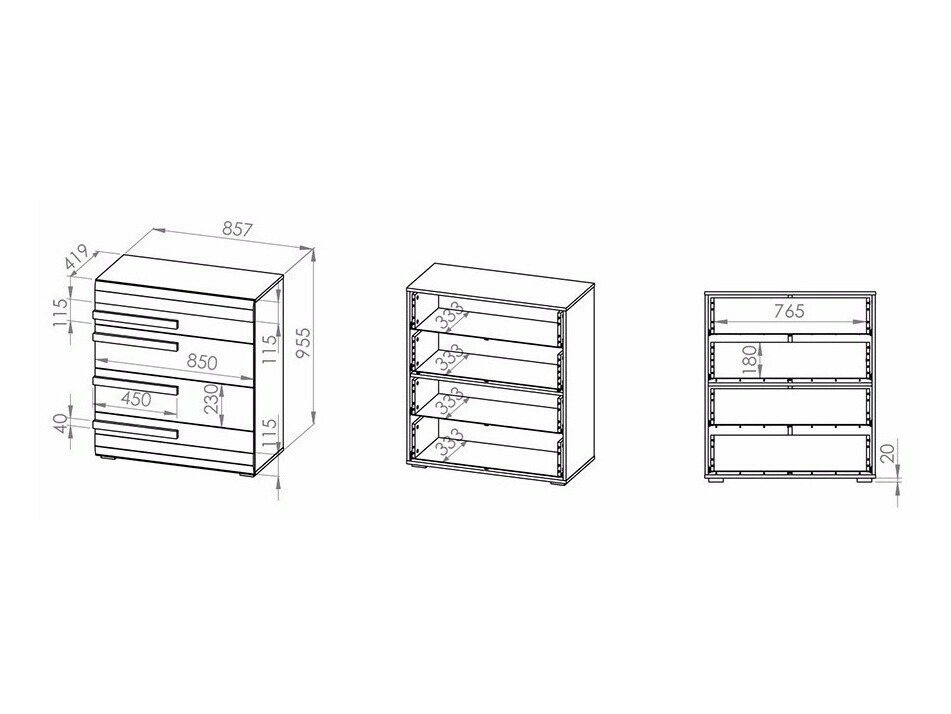 Heimbüro-Set Alcala 114