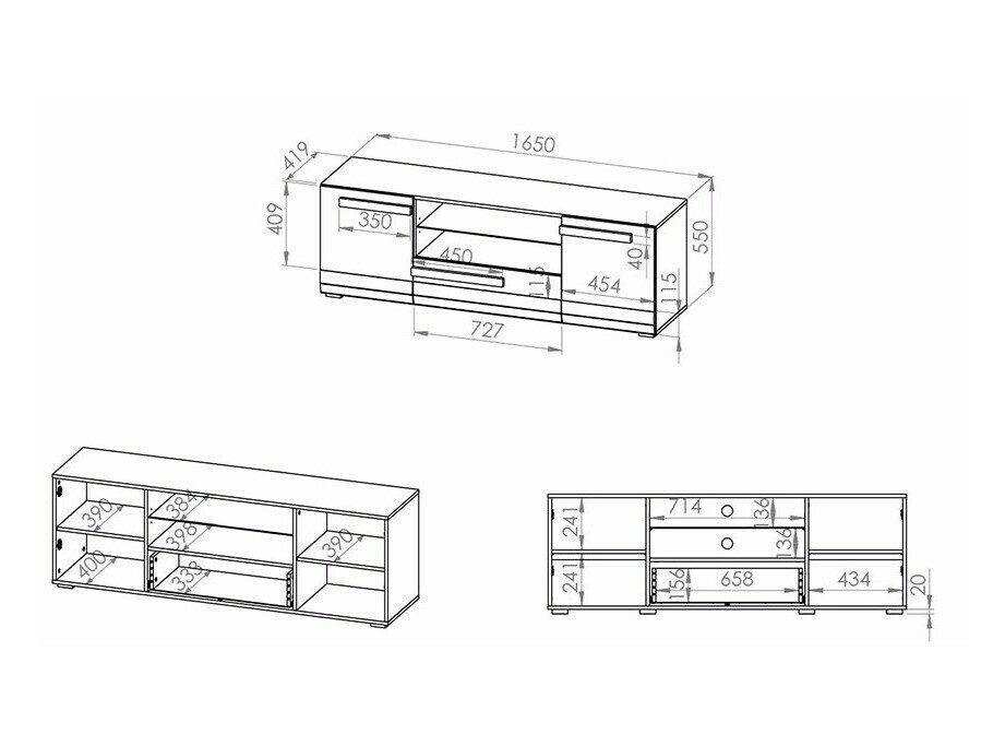 Wohnzimmer-Sets Alcala 128
