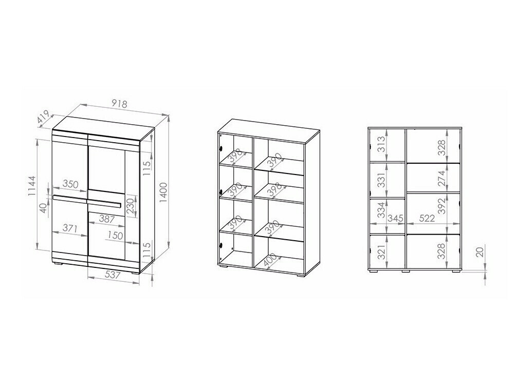 Wohnzimmer-Sets Alcala 128