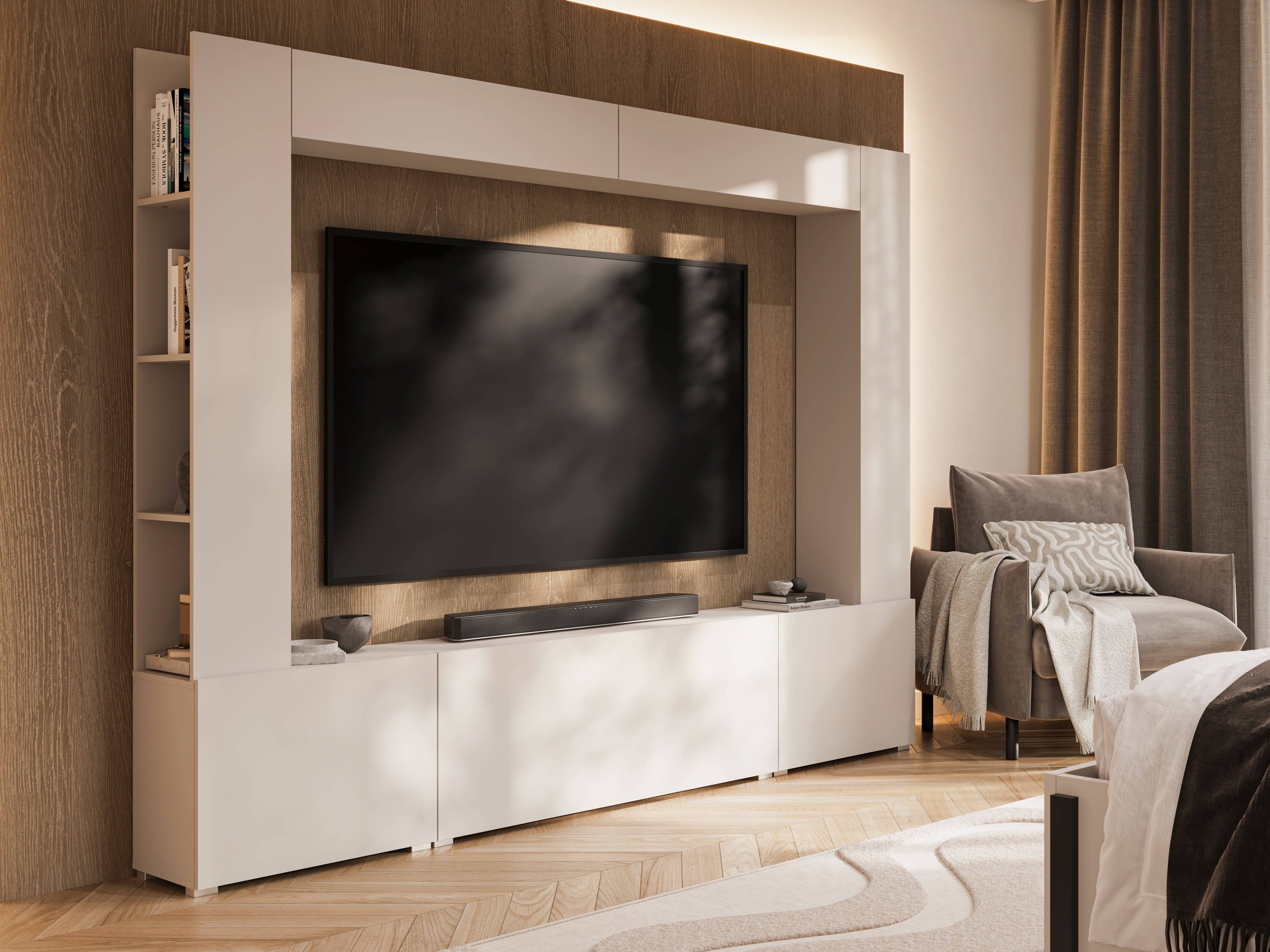 Wohnzimmer-Sets Austin 392 (Kaschmir)