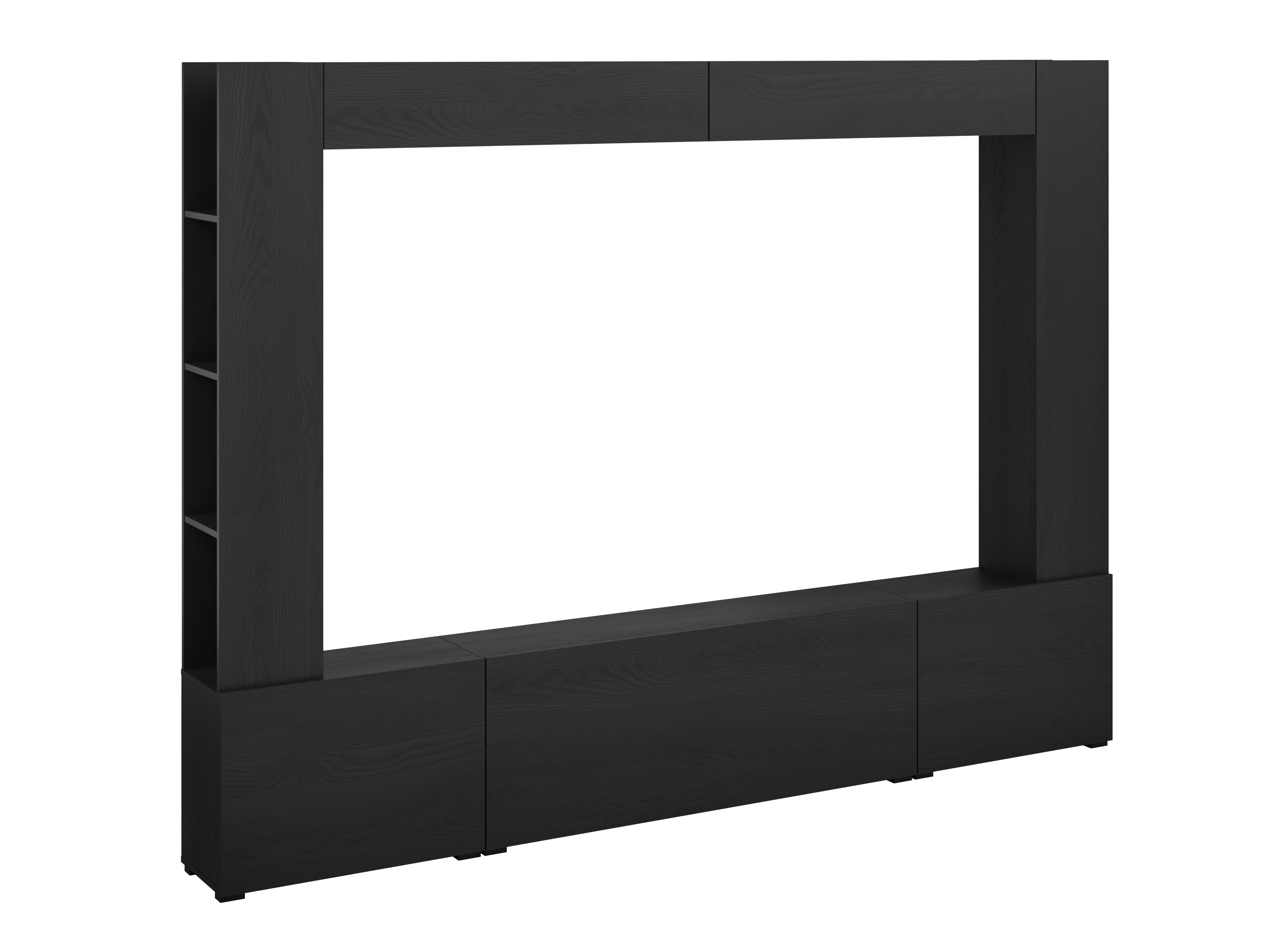 Wohnzimmer-Sets Austin 392 (Schwarz)